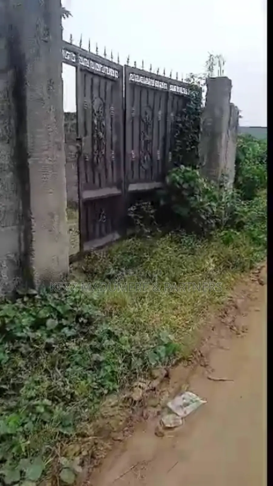 For Sale : Fenced 5 Plots With 3 Bedr Bungalow at Opm Obirikwere Rd,Ph in Ikwerre