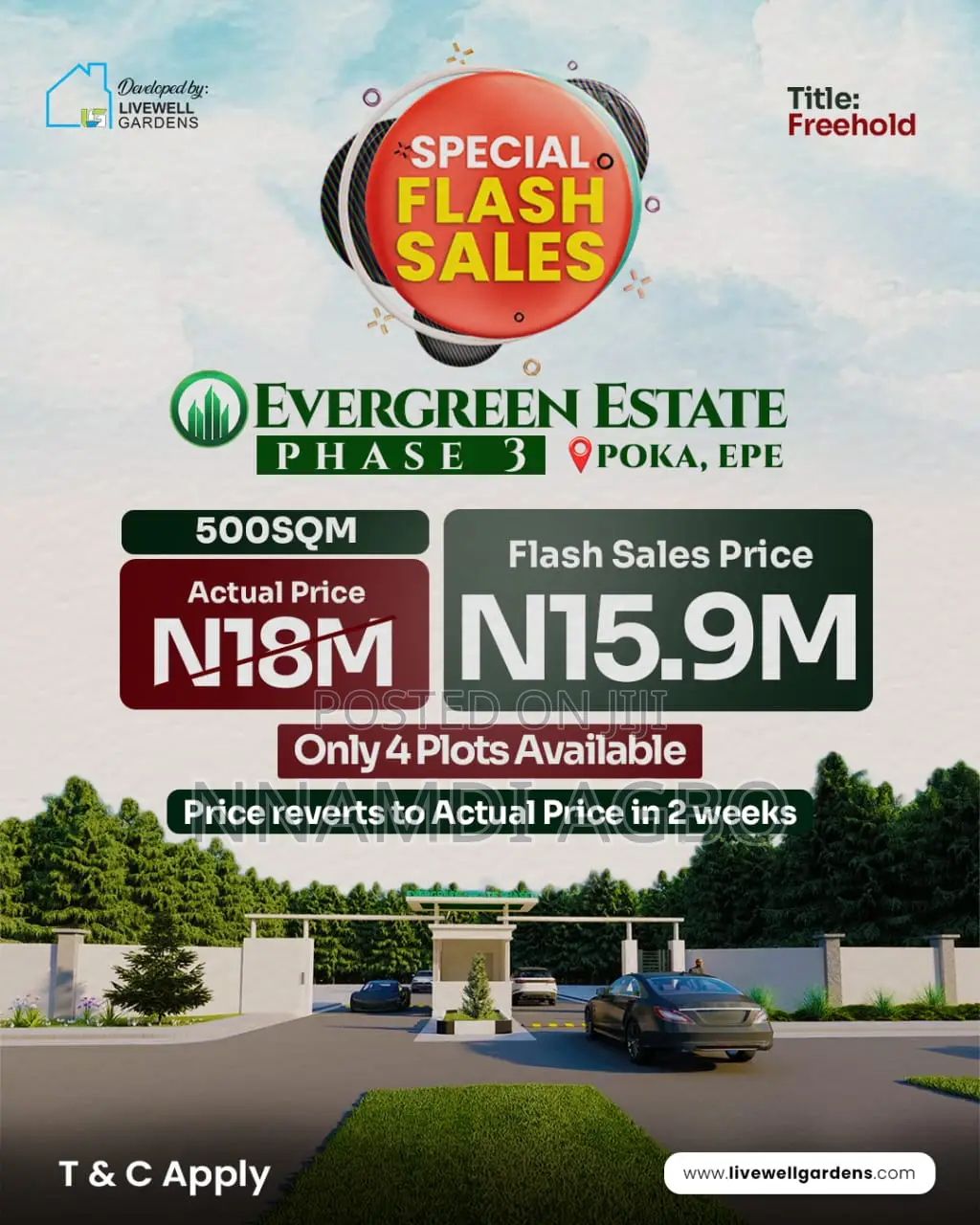 Evergreen Estate Phase 3 in Epe