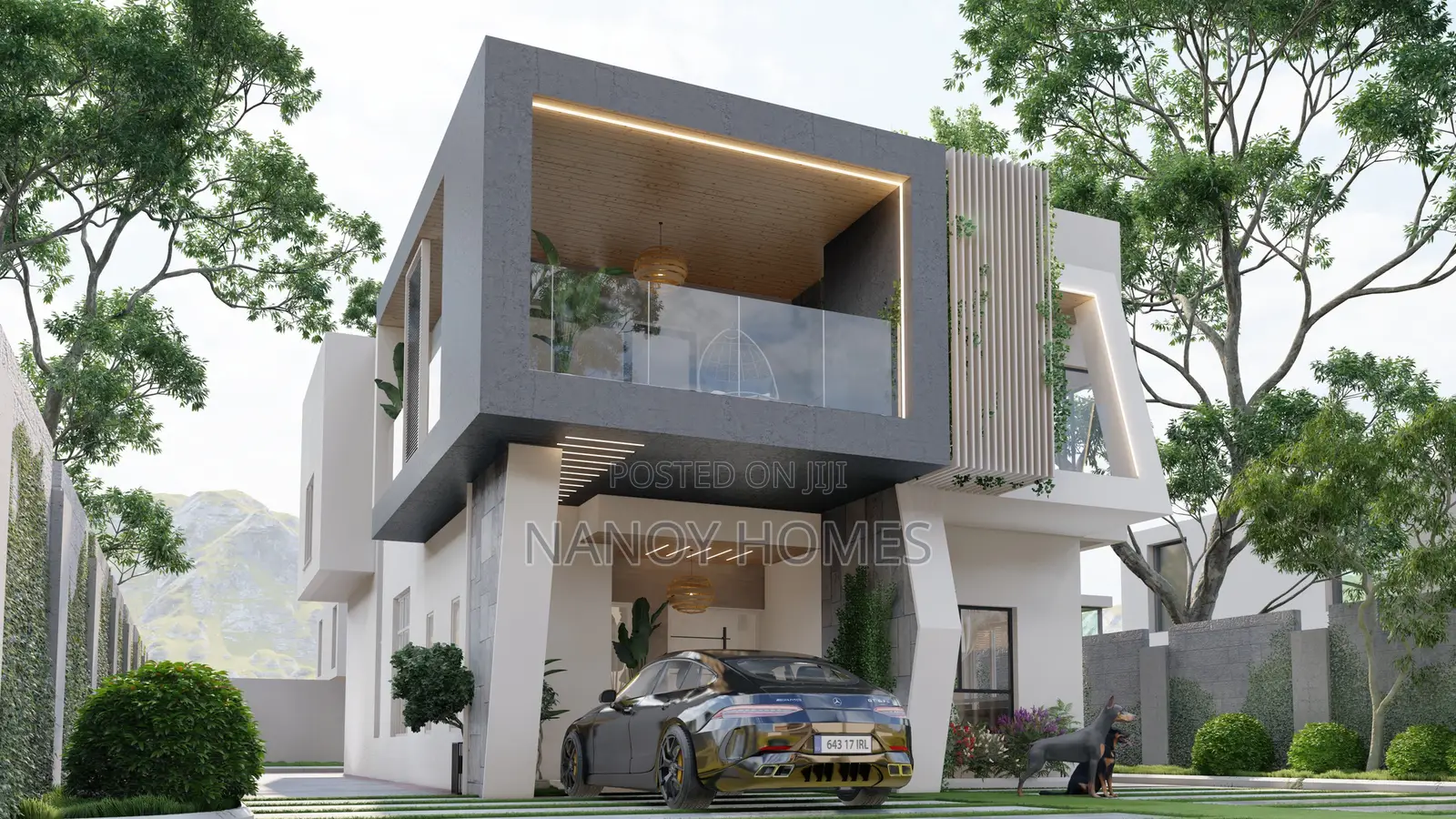 500sqm Plot for 5 Bedroom Fully Detached Duplex – Oakwood Park, Hutu in Lugbe District