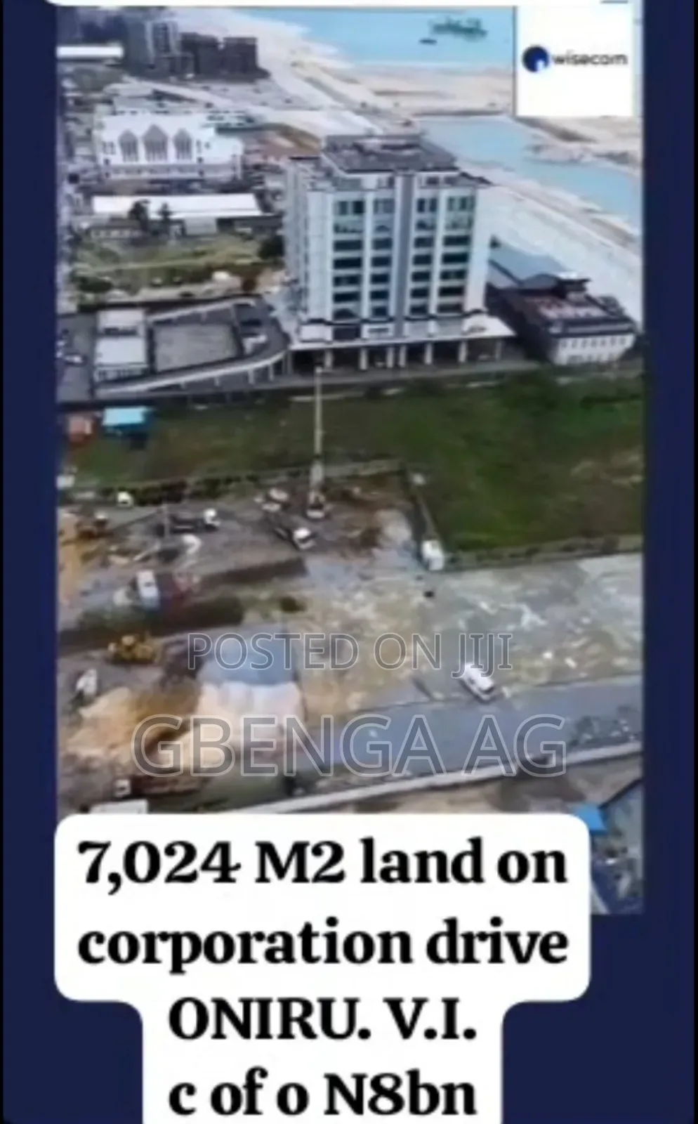 7024sqm Land For Sale At Victoria Island in Victoria Island Extension