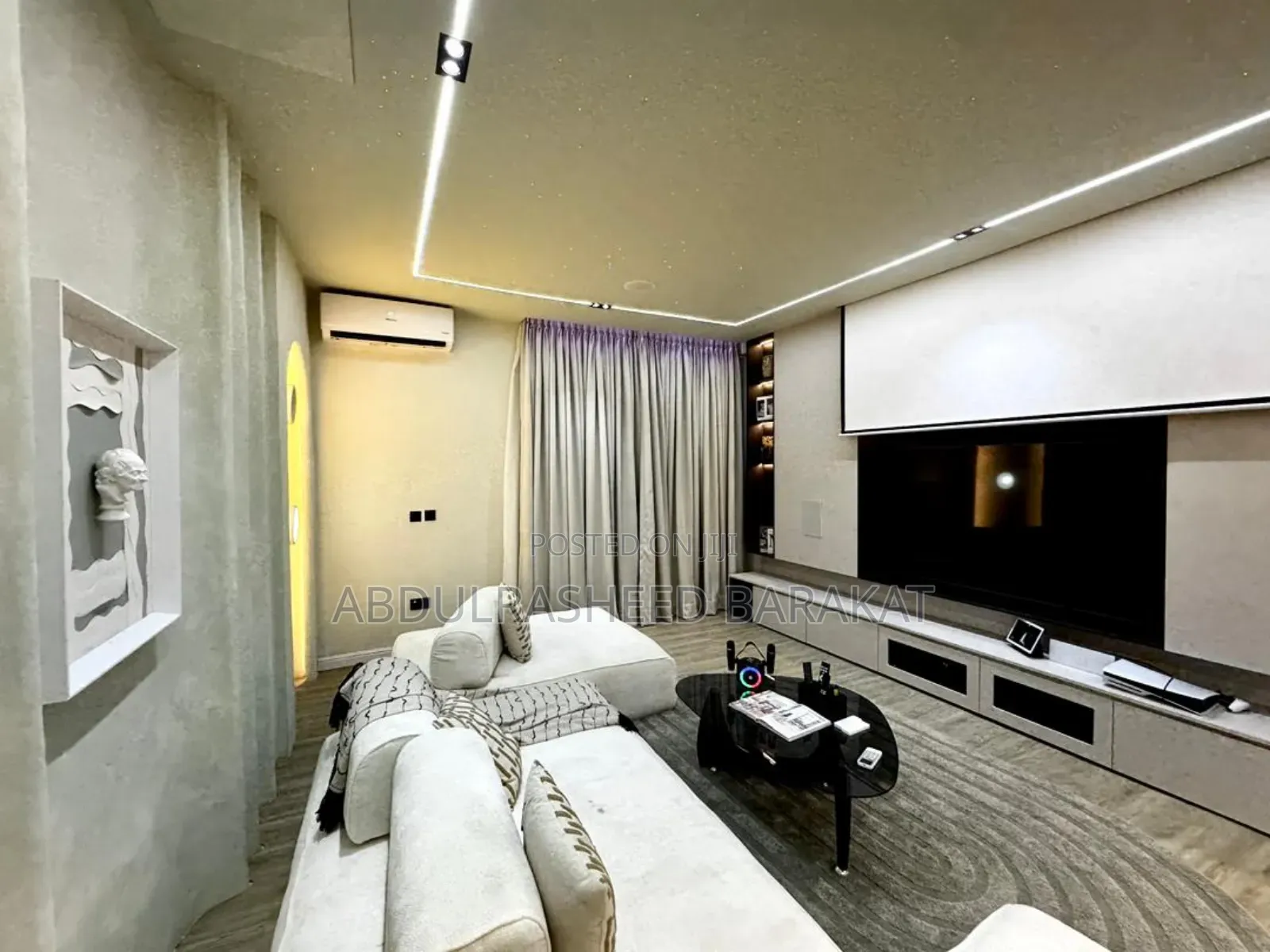 Brand New Luxury 2bedroom With Private Cinema, Pool, Tennis Table in Ikate
