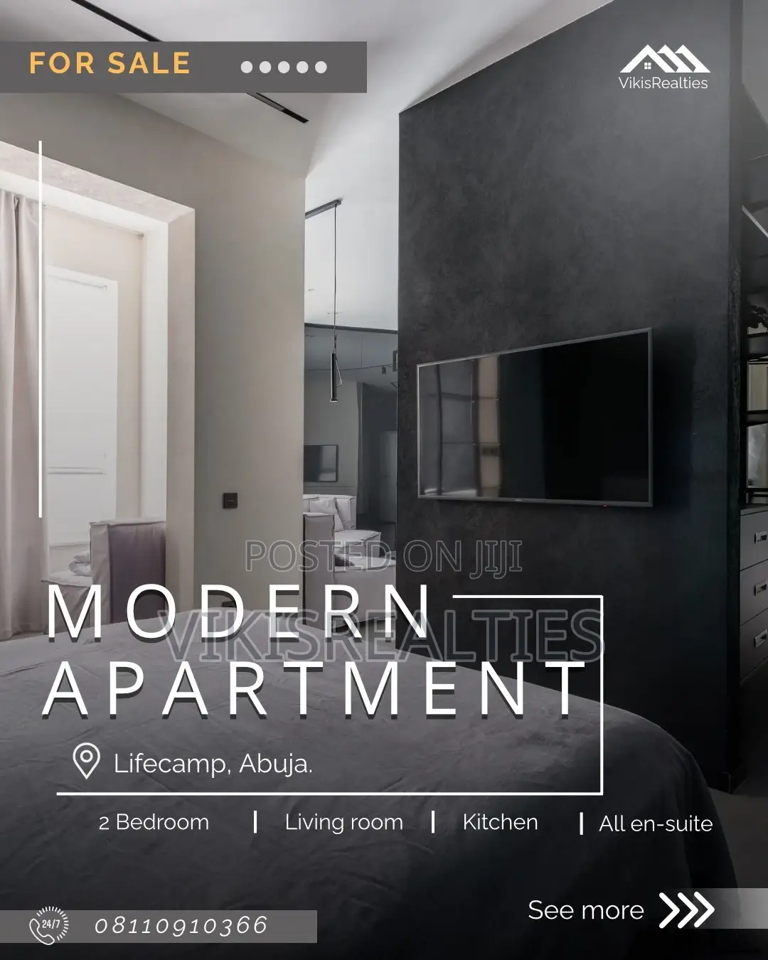 2bdrm Block of Flats in Vaud Apartment 1, Life Camp for sale in Life Camp