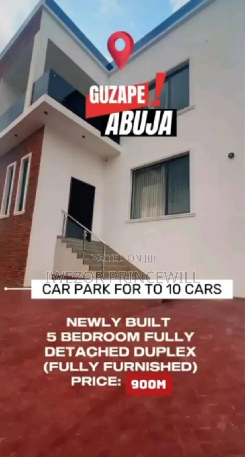Furnished 5bdrm Duplex in Gusape Abuja, Asokoro for sale in Asokoro