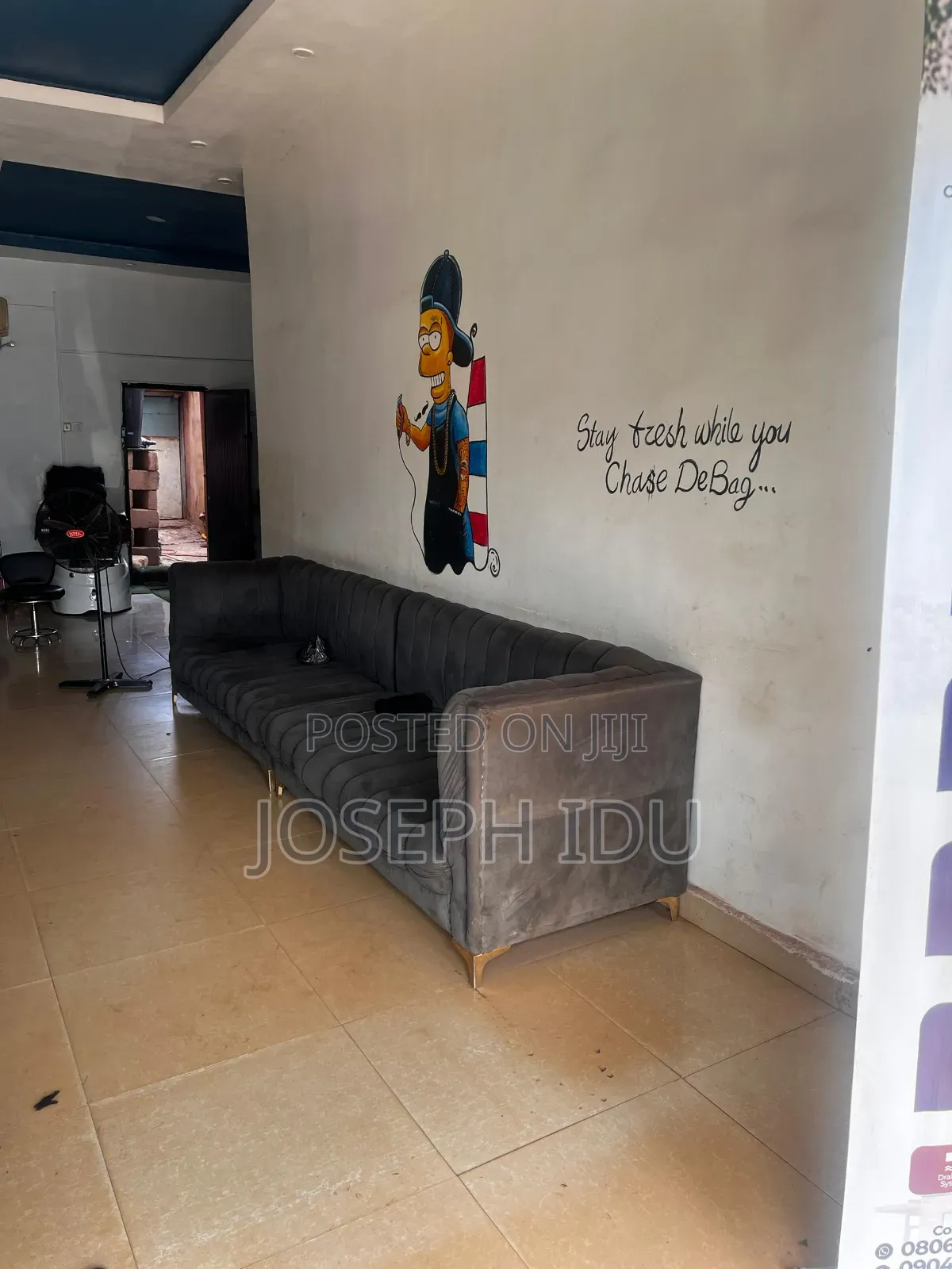 For Rent Shop at Onu Astata Enugu Ultra-Modern Unisex Salon Spa in Enugu