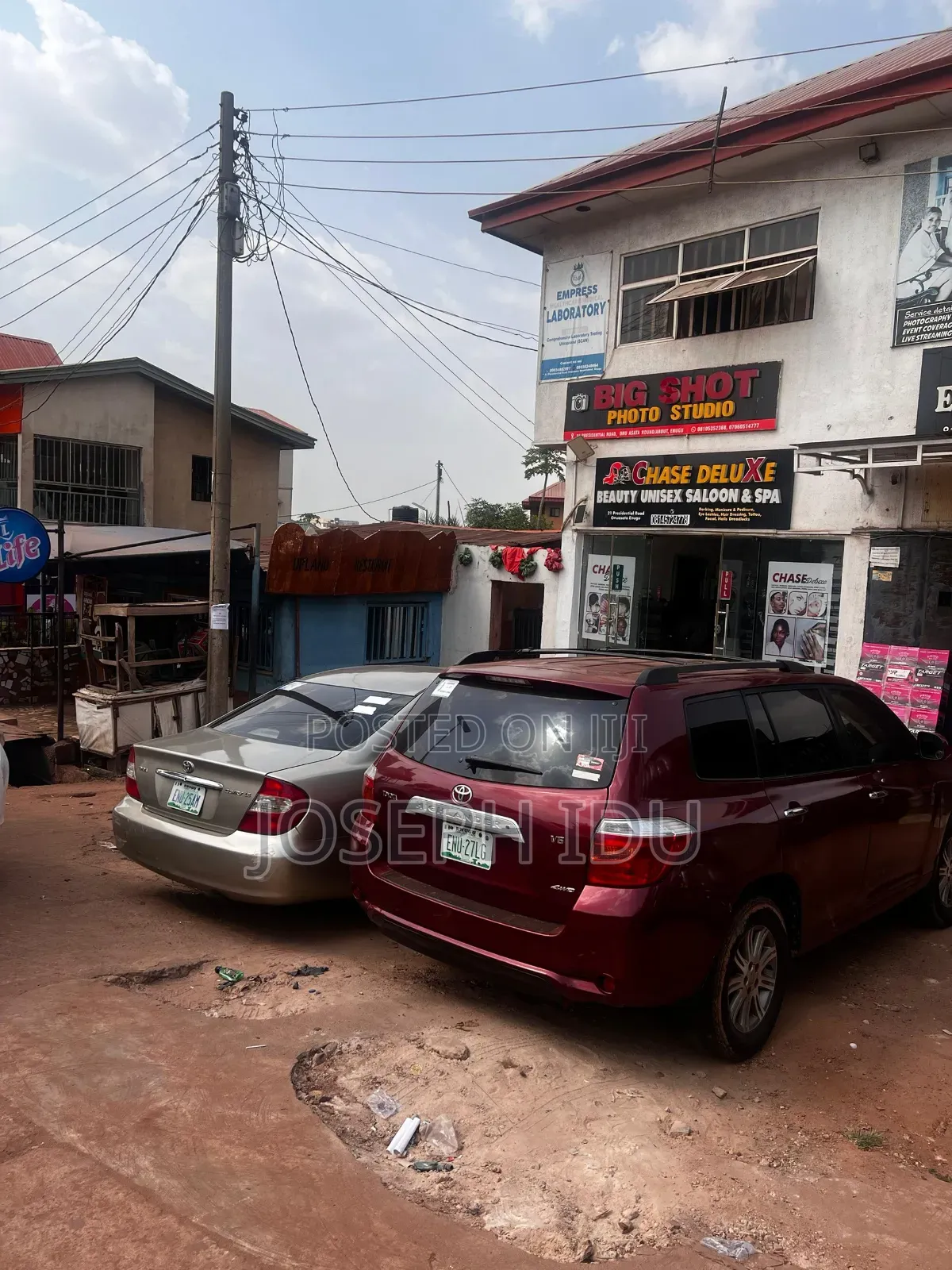 For Rent Shop at Onu Astata Enugu Ultra-Modern Unisex Salon Spa in Enugu