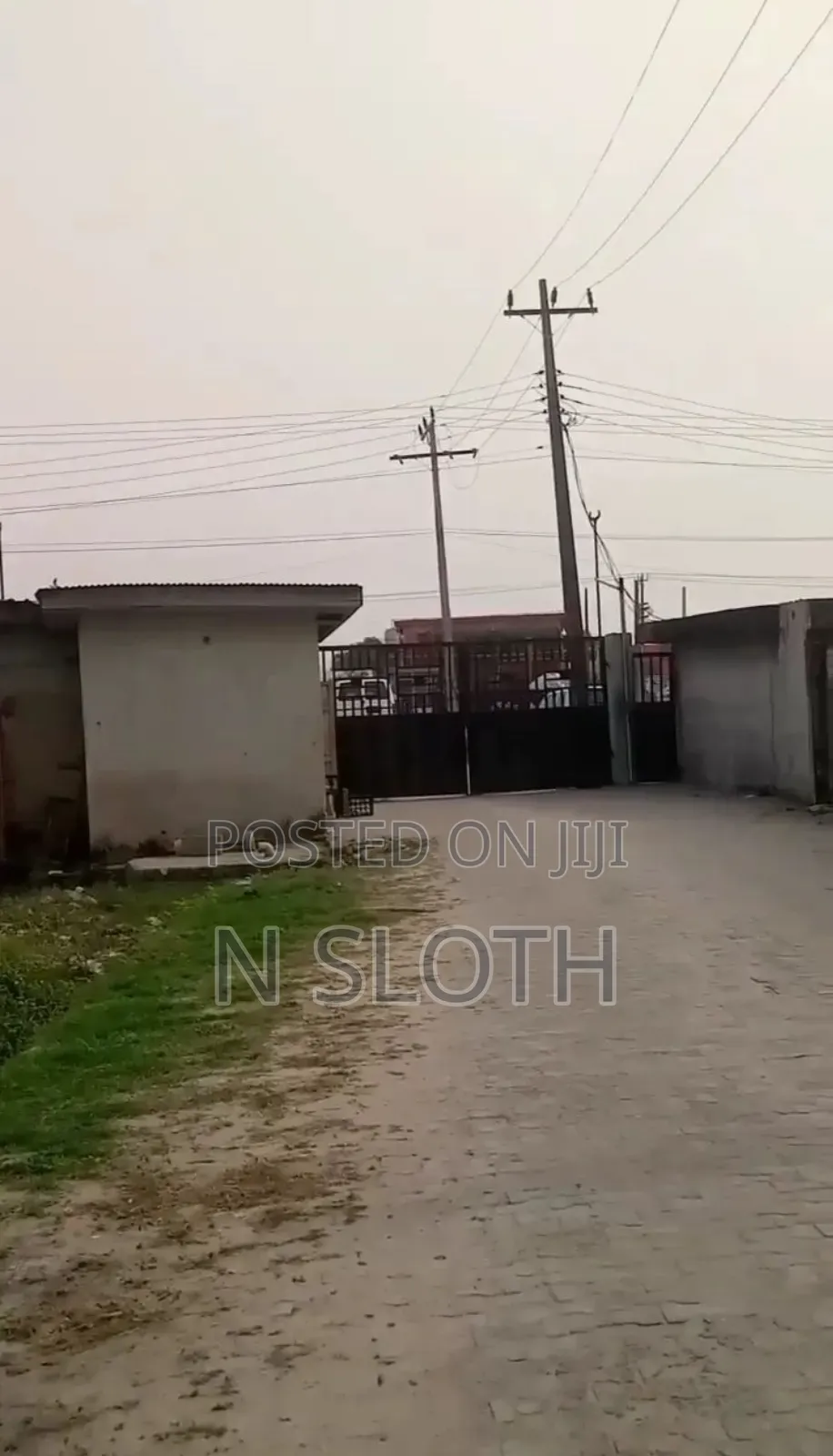 A Full Plot Of Land For Sale By Road Side in Awoyaya