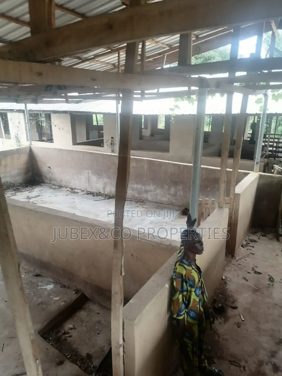 Pig Pen on 25 Acres for Lease in Obafemi-Owode