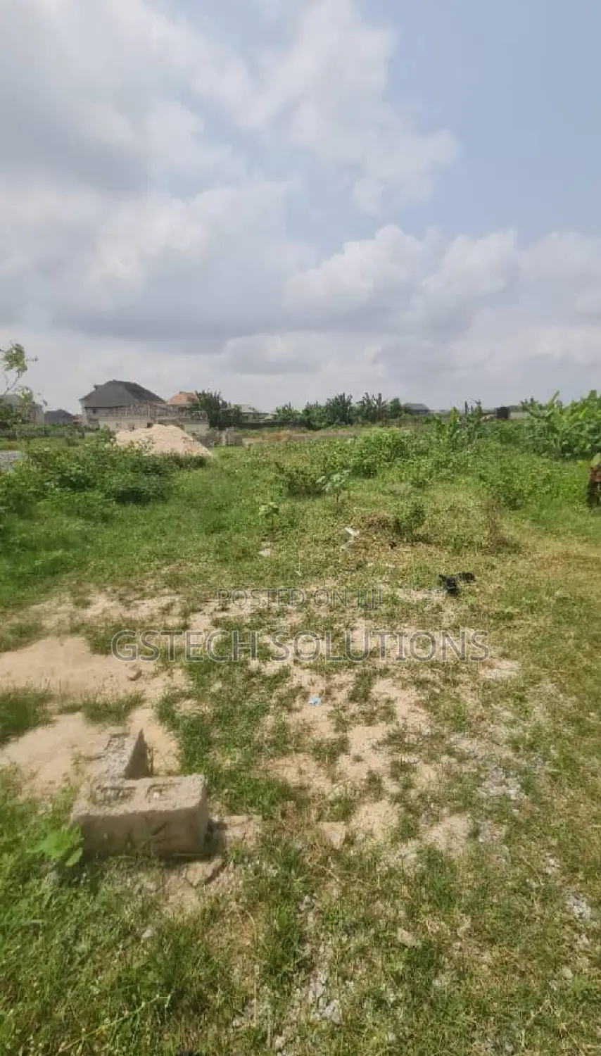 Half Plot of Land for Sale at Iyanapaja, 8 Mins Drive to Ikeja Airport in Oke-Odo