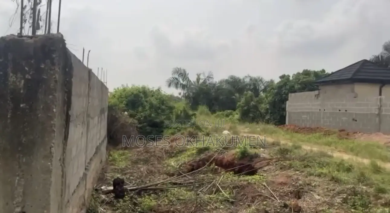 Fenced 2 Plots of Land Available for Urgent Sale Isheri Osun in Isolo