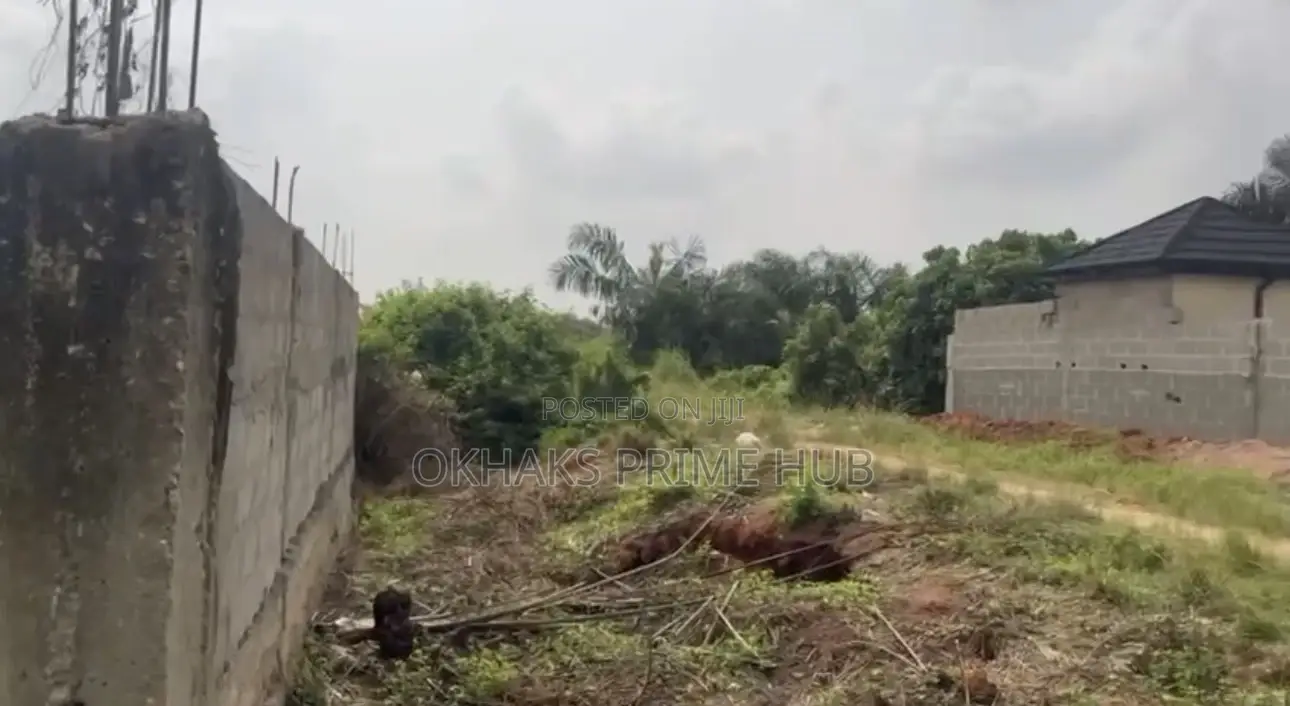 Fenced 2 Plots of Land Available for Urgent Sale Isheri Osun in Isolo