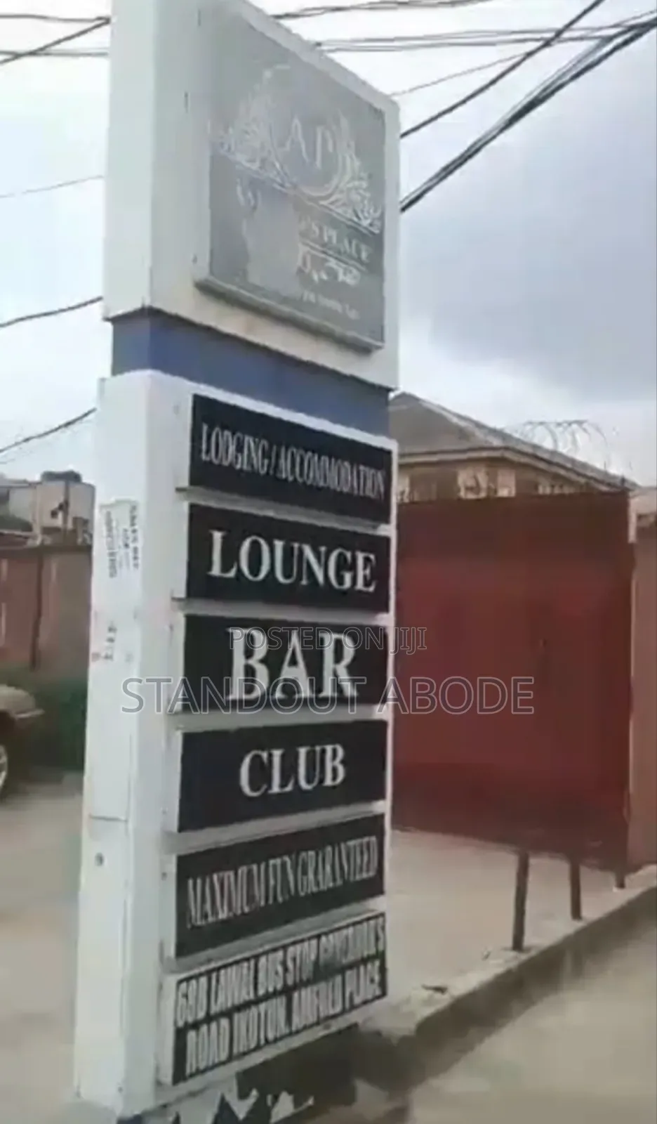 A Functioning Big Bar, 5 Rooms Lodge Urgently for Sale Facing Ikotun in Isheri / Egbe Idimu