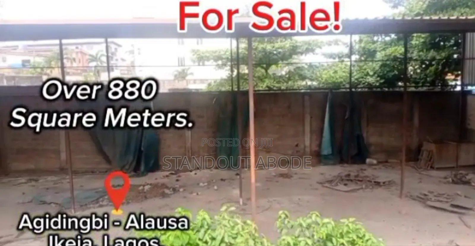 Get a Commercial Land 880sqm for Sale in Agidingbi Ikeja in Agidingbi