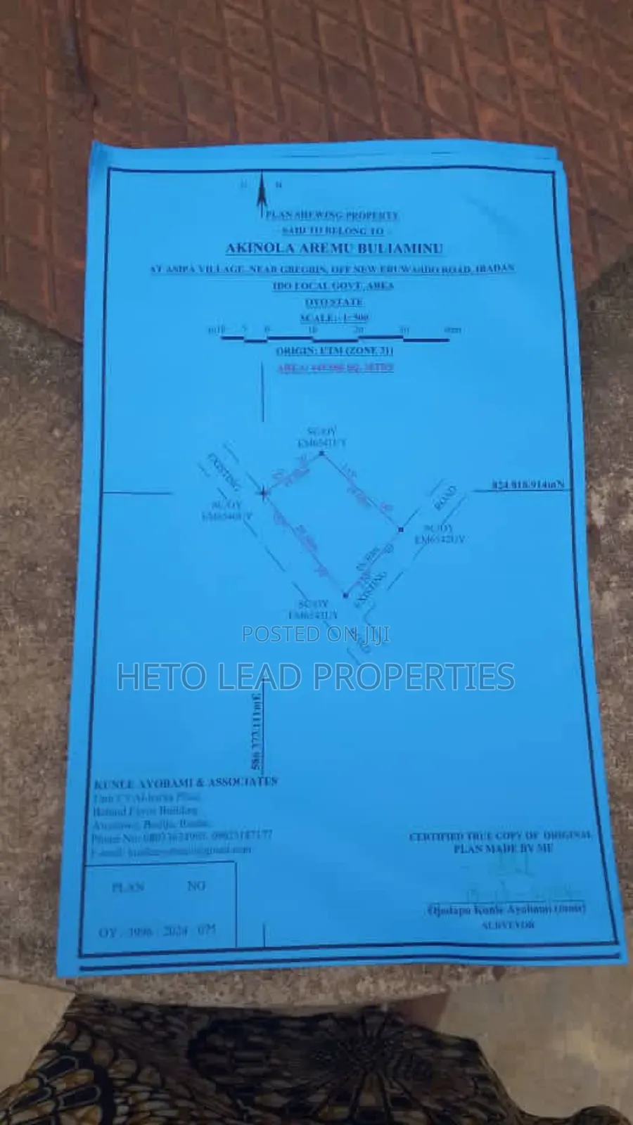 A Plot of Land at Ido Ibadan in Ologuneru