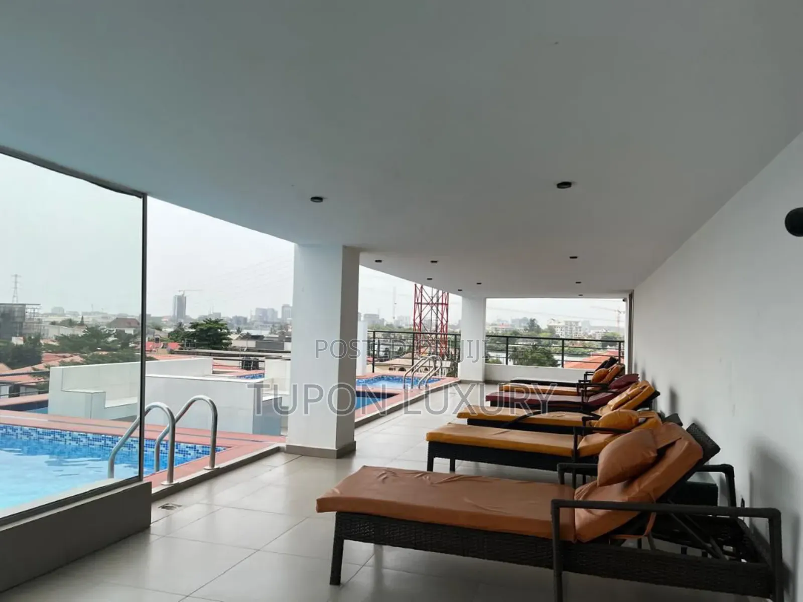 Luxury 1bed With Rooftop Pool Gym in Lekki Phase 1