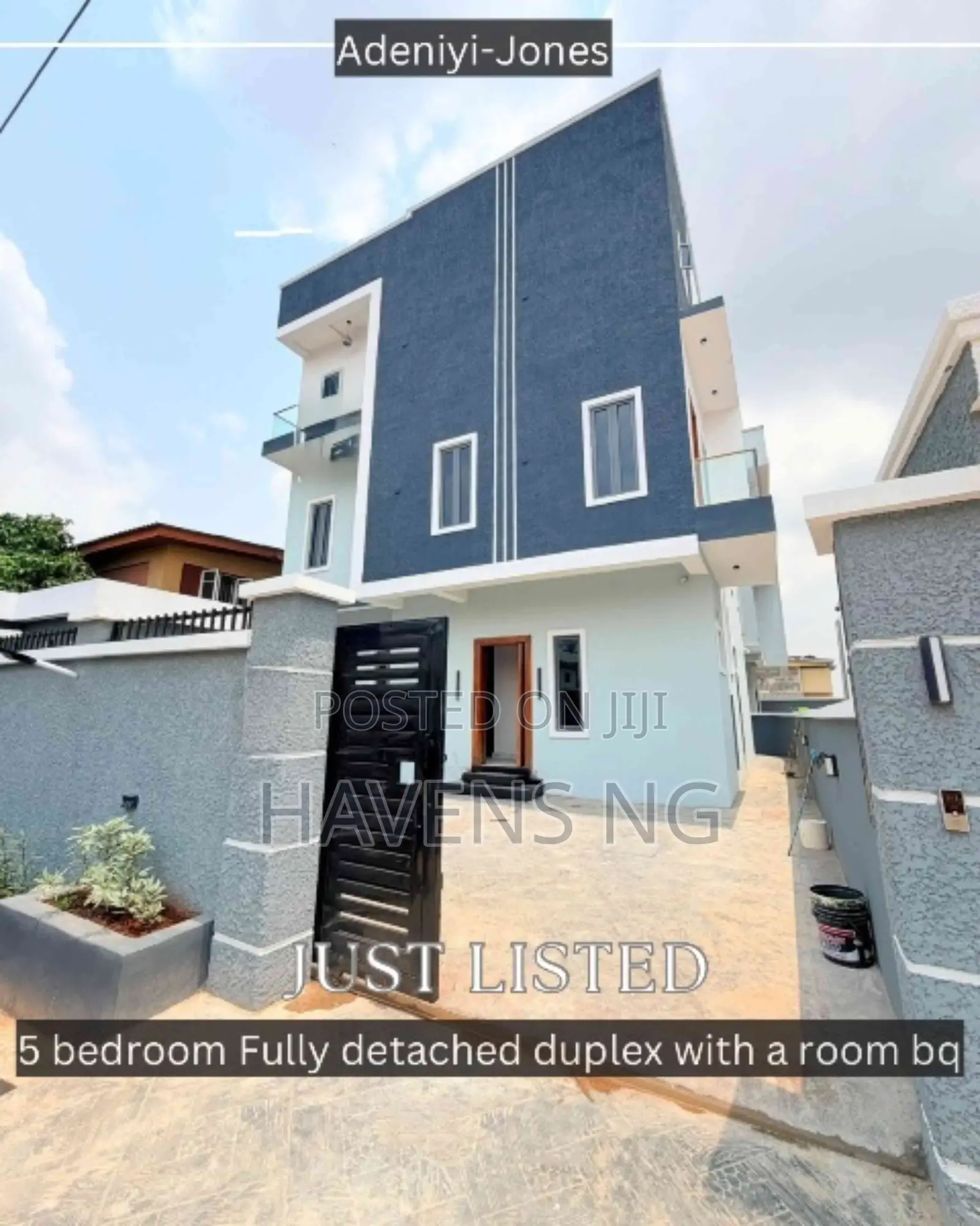 5bdrm Duplex in Adeniyi Jones for sale in Adeniyi Jones