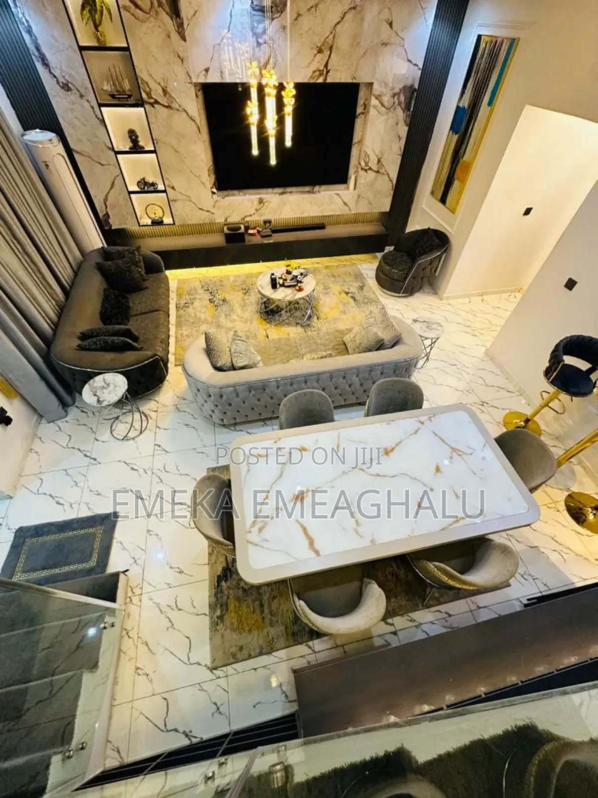 Furnished 3bdrm Duplex in Karsana Gwarimpa, Life Camp for rent in Life Camp