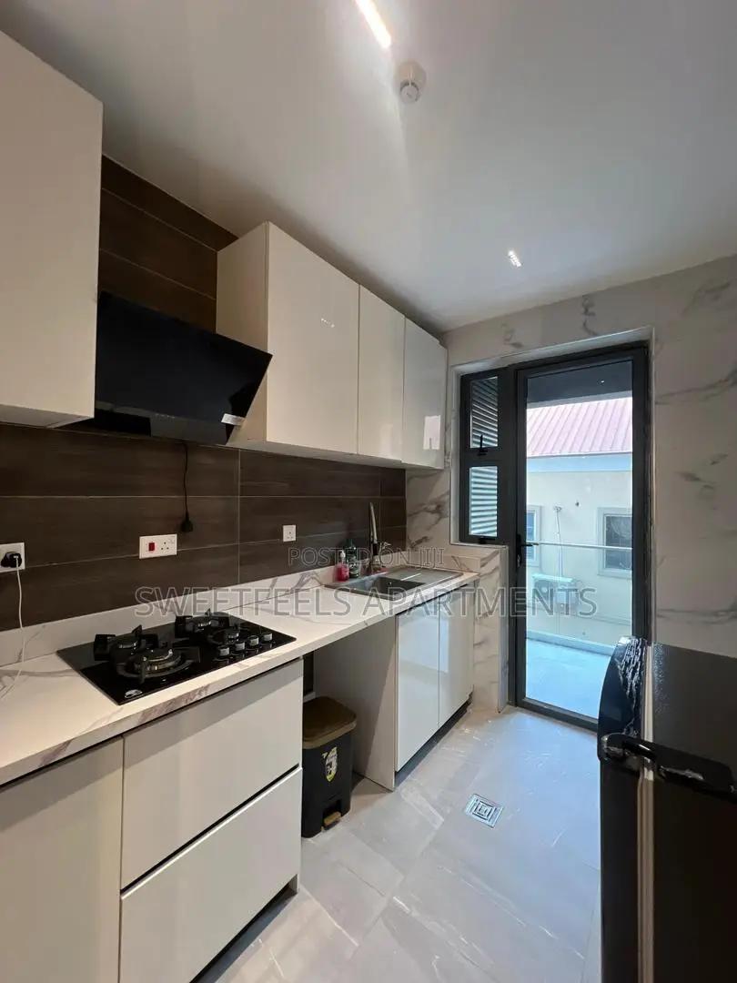 A Brand New Luxury 1 Bedroom With 2 Balconies, Swimming Pool, Gym in Lekki Phase 1
