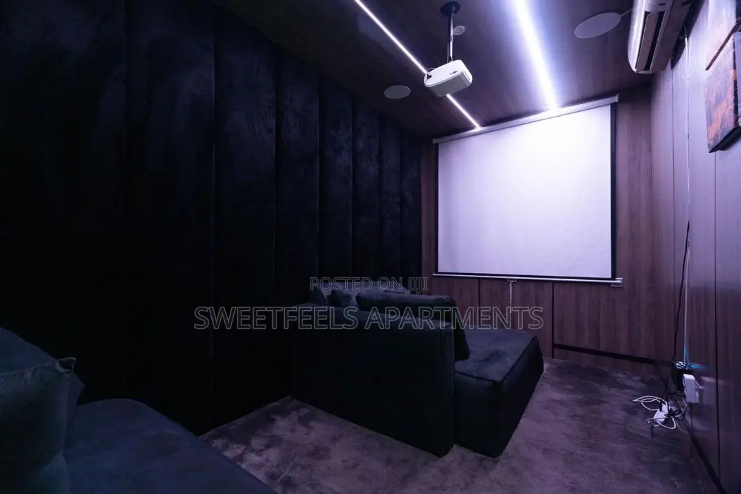 Luxurious One Bedroom Apartment, With a Cinema in Lekki Phase 1