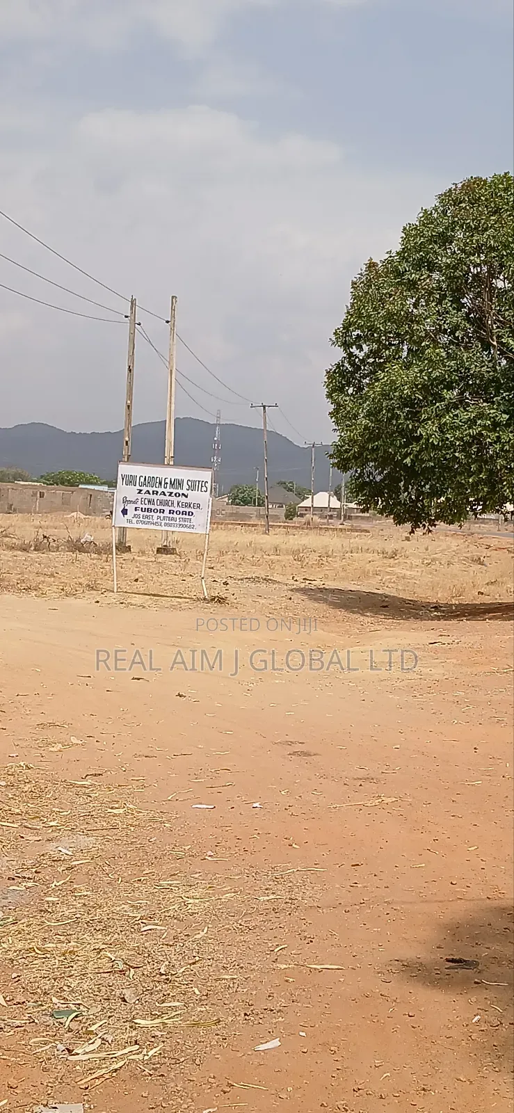 6 Plots of Land for Sale in Jos