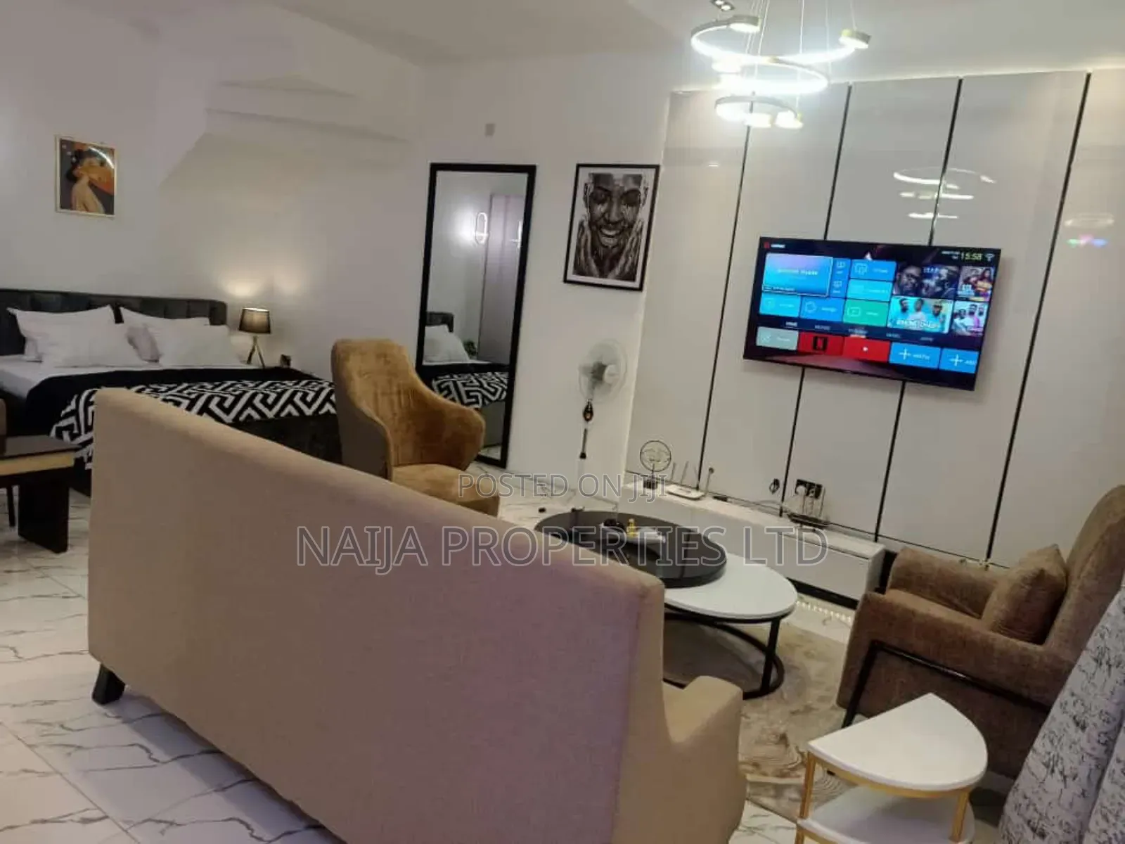 Furnished Studio Apartment in Osapa London for rent in Osapa london