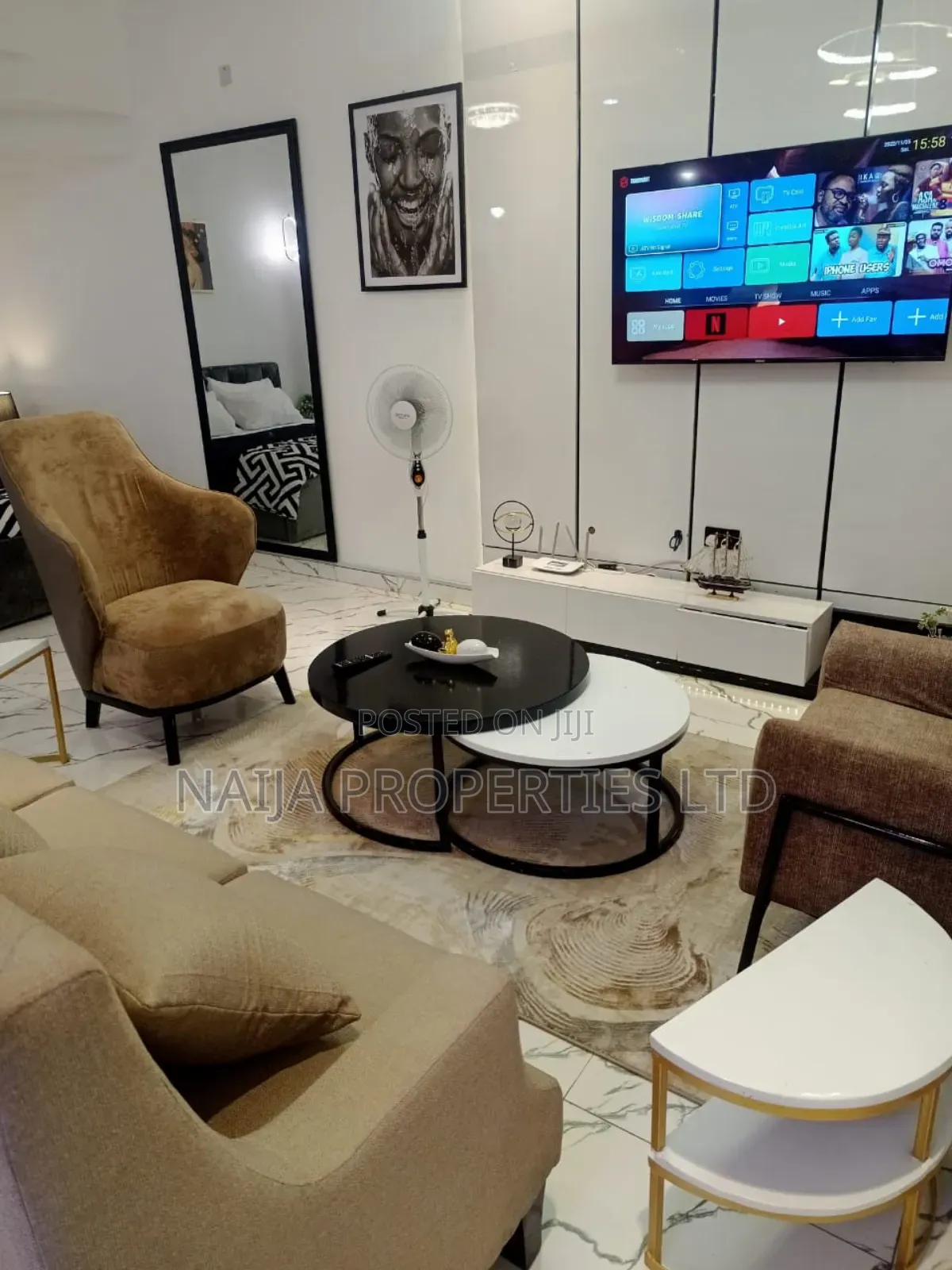 Furnished Studio Apartment in Osapa London for rent in Osapa london