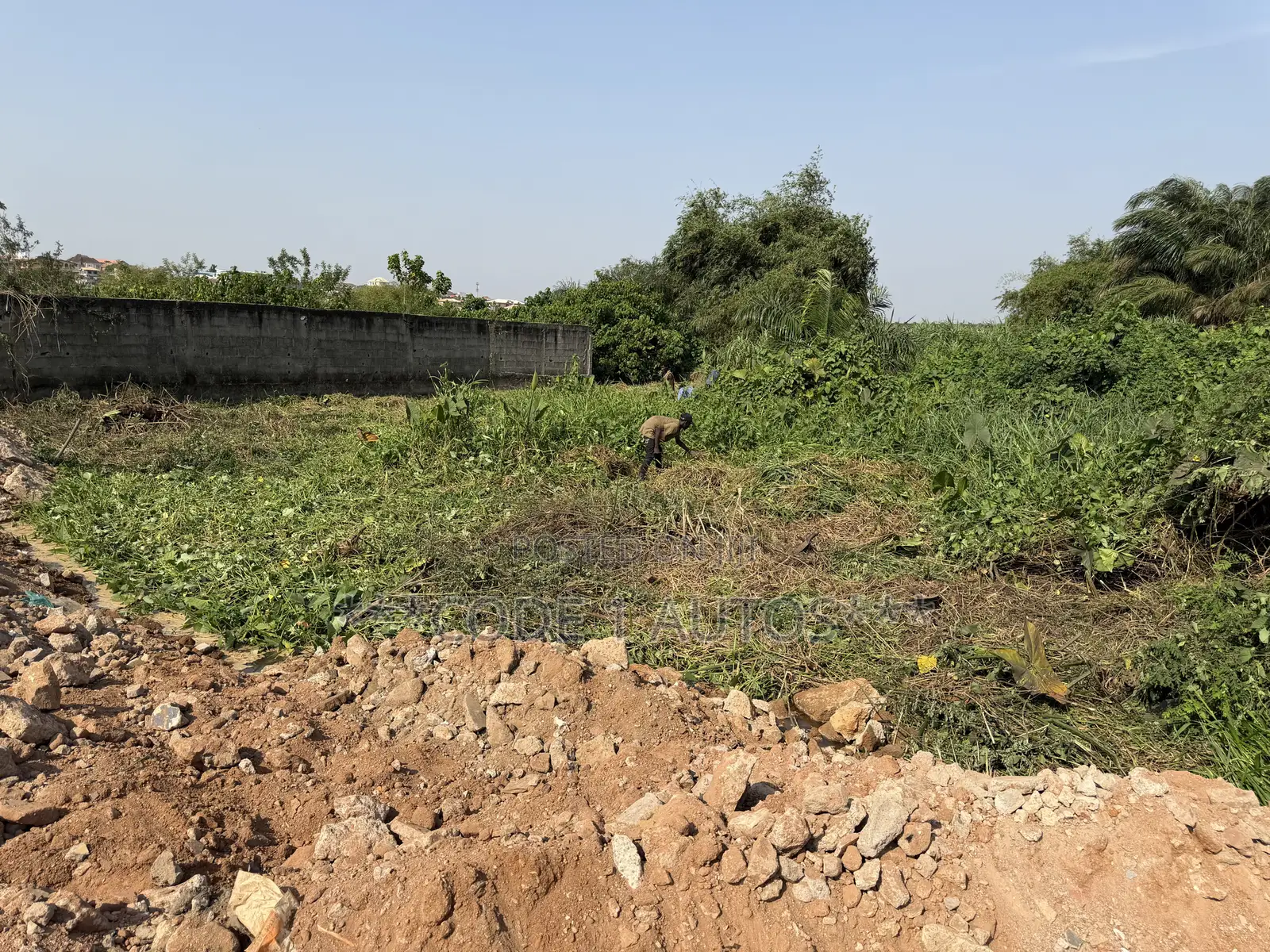 Half of Land in Ogba Oke Ira in Oke-Ira / Ogba