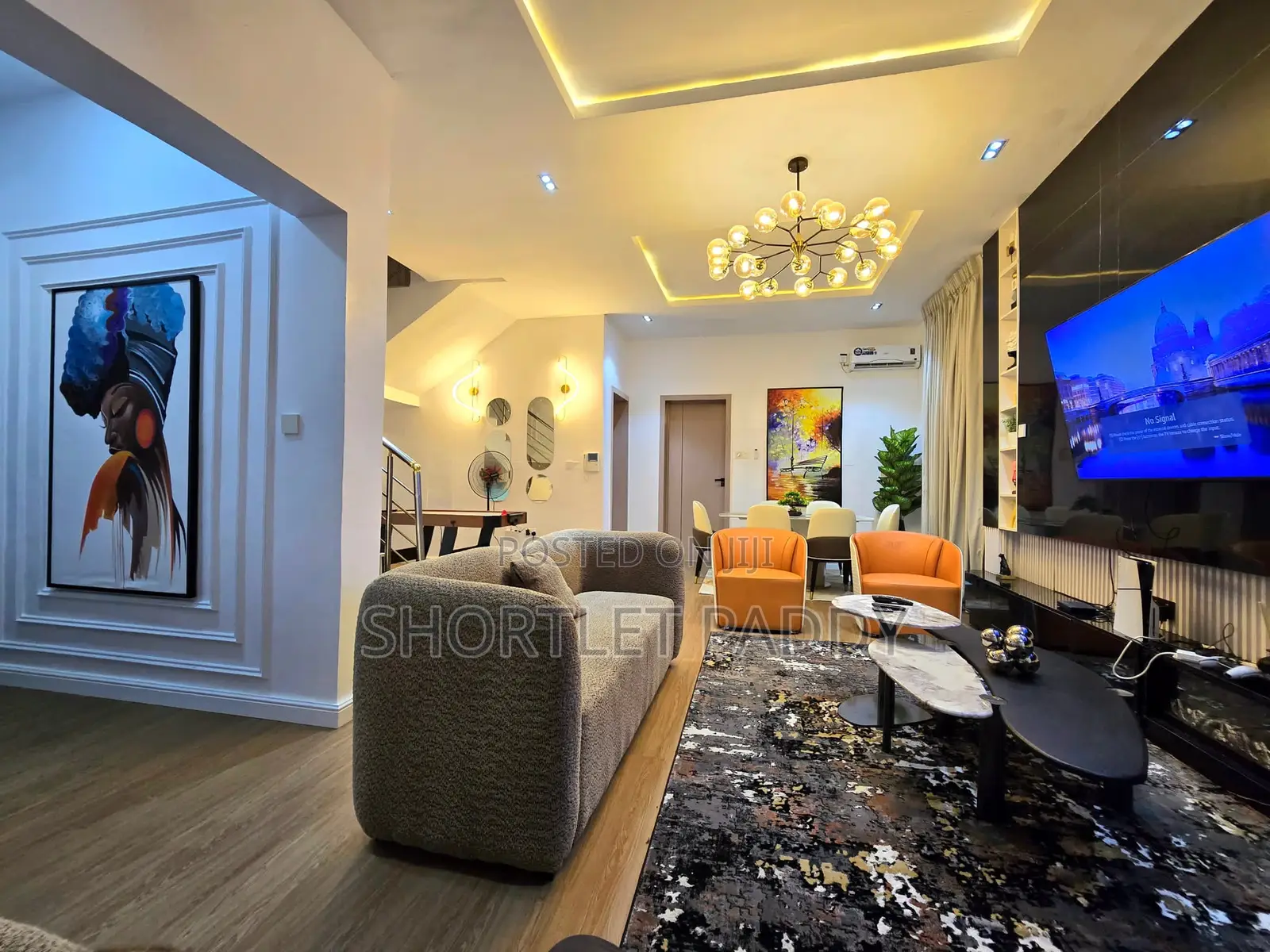 4 Bed Duplex With Swimming Pool, Gym, Snooker Board, Air Hockey, Ps5 in Ikate
