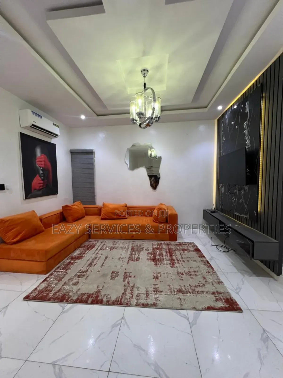 Furnished 3bdrm Duplex in Gated Mini Estate, Ikate for rent in Ikate