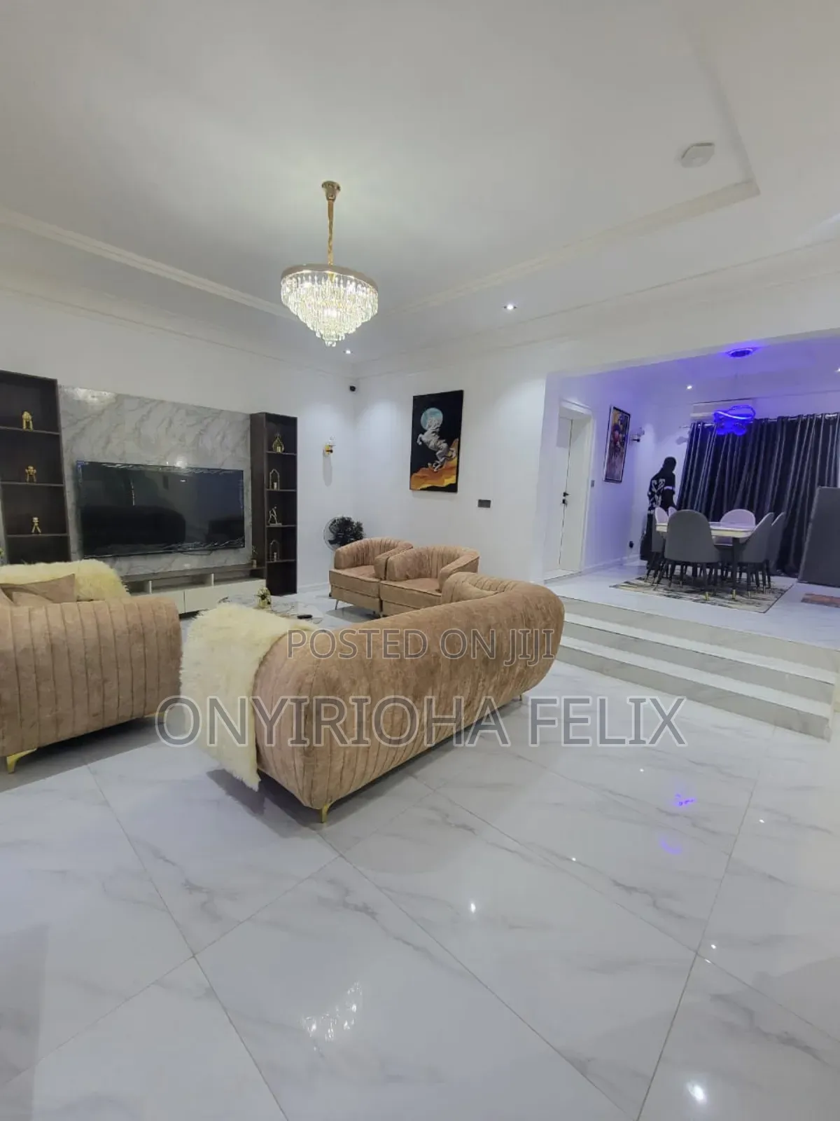 Furnished 5bdrm Townhouse / Terrace in Asokoro Main for rent in Asokoro