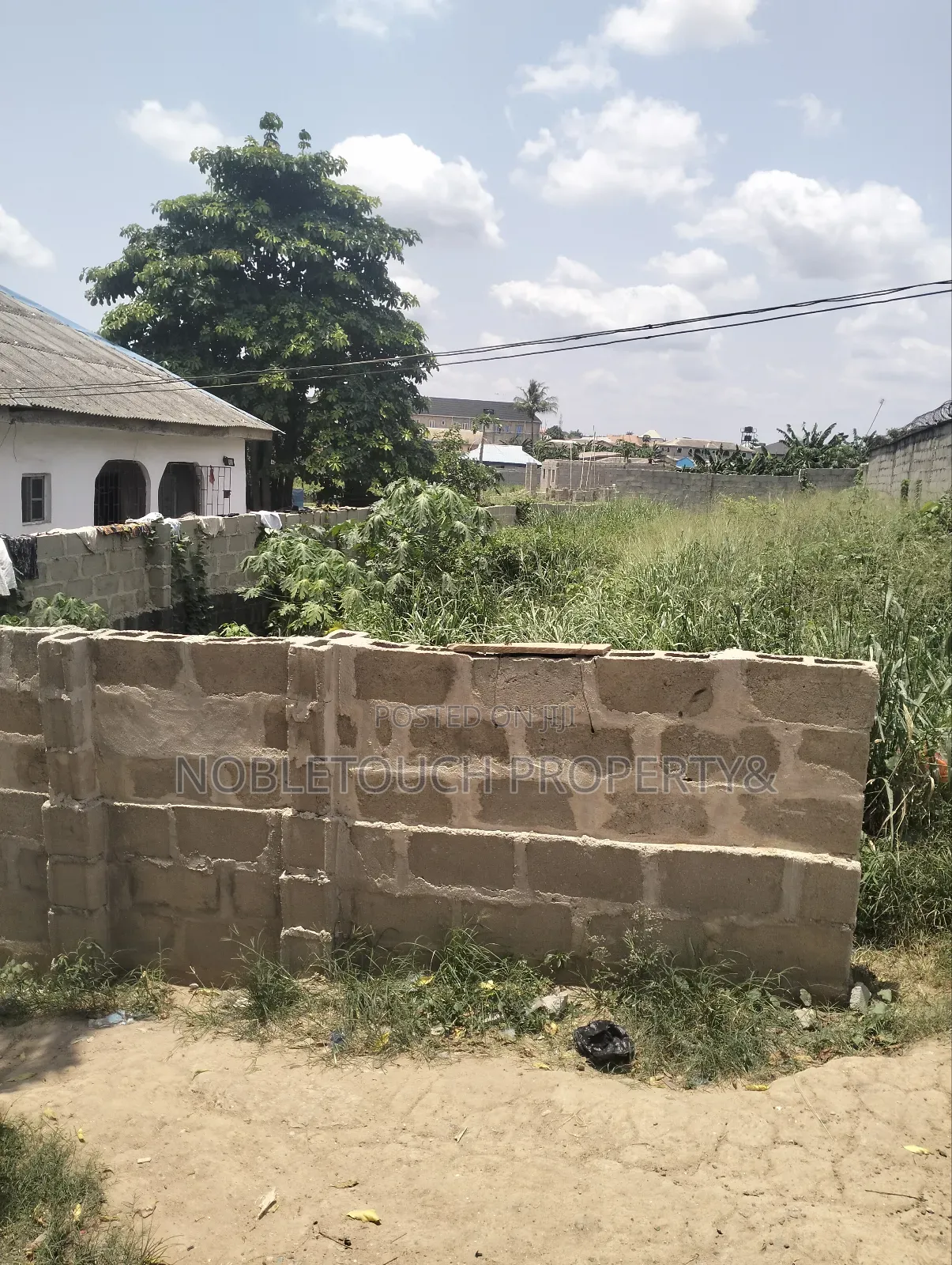 140by 40ft Land at Off Lanre Bus Stop Igando New Town in Iseri Olofin