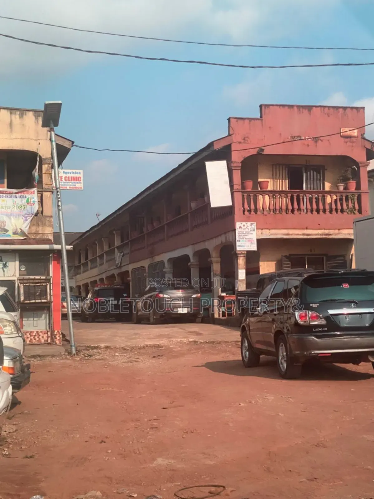 Shopping Complex With 42shops Along Lasu Igando in Akesan
