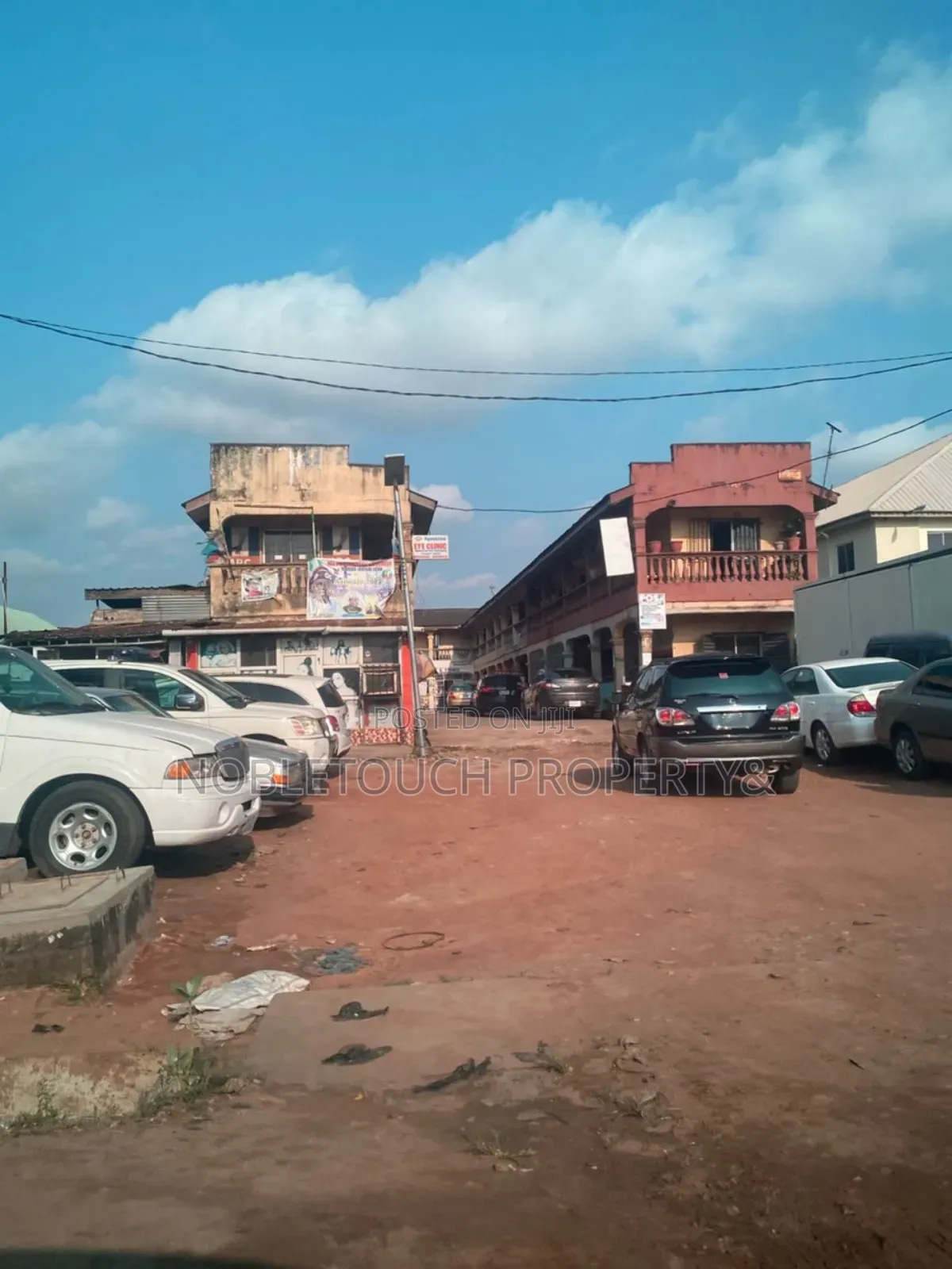 Shopping Complex With 42shops Along Lasu Igando in Akesan