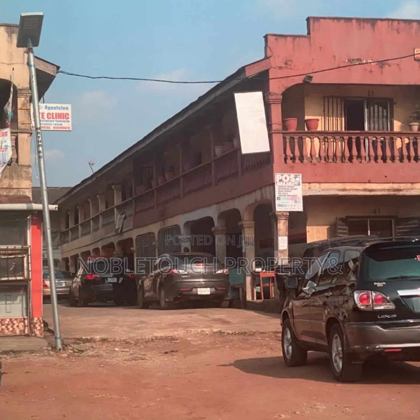 Shopping Complex With 42shops Along Lasu Igando in Akesan