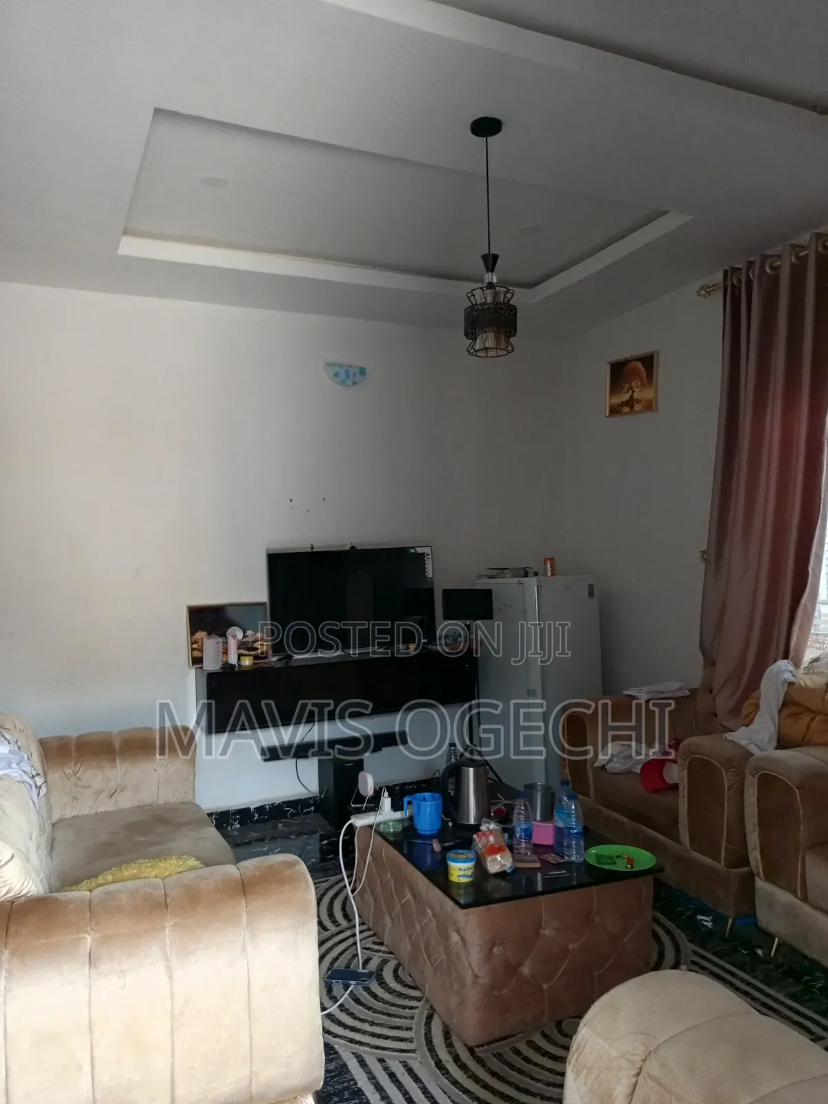 Furnished 1bdrm Room & Parlour in New City Back Of, Karu for rent in Karu