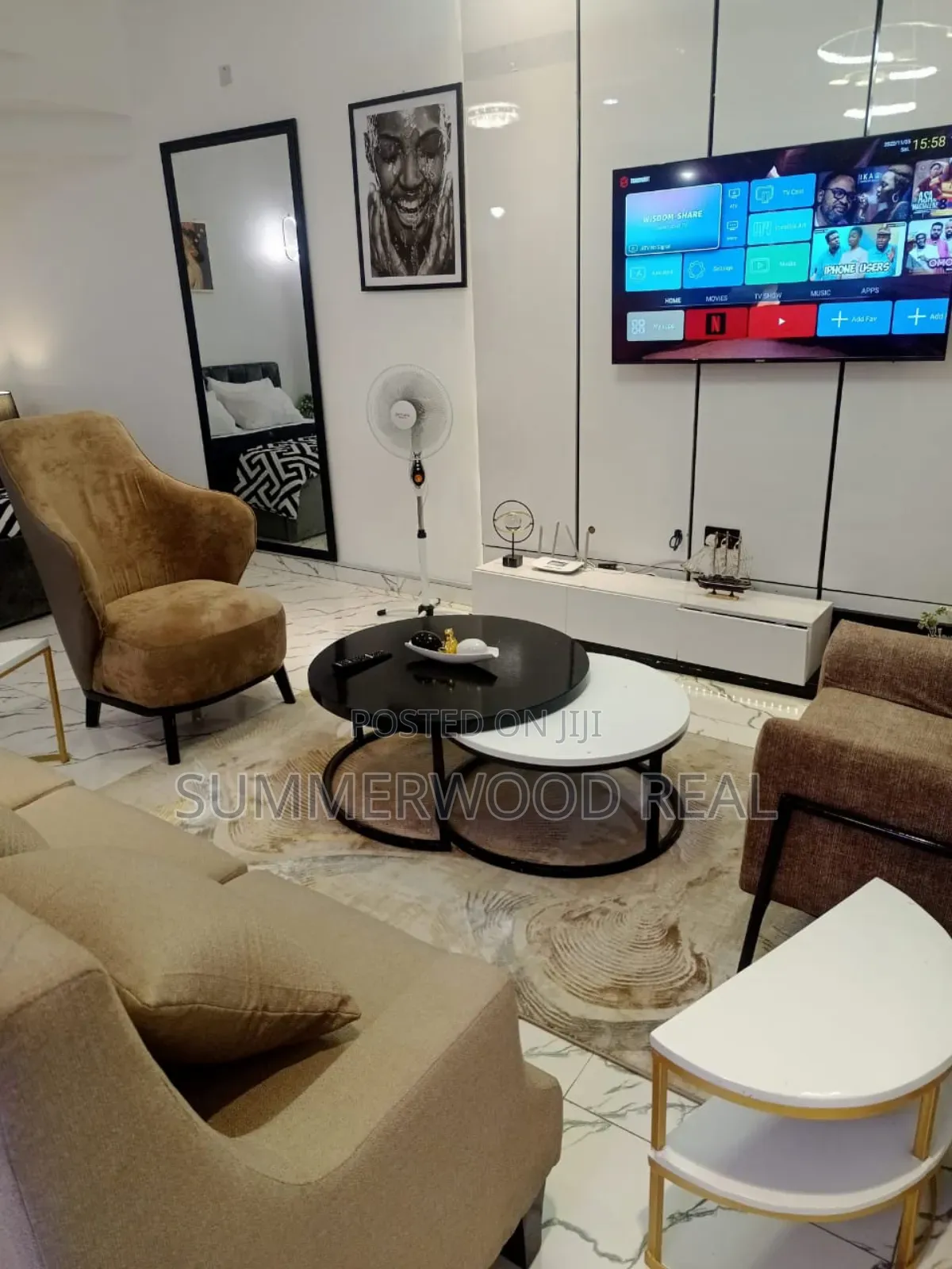 Furnished Studio Apartment in Chevy View, Lekki Phase 2 for rent in Lekki Phase 2