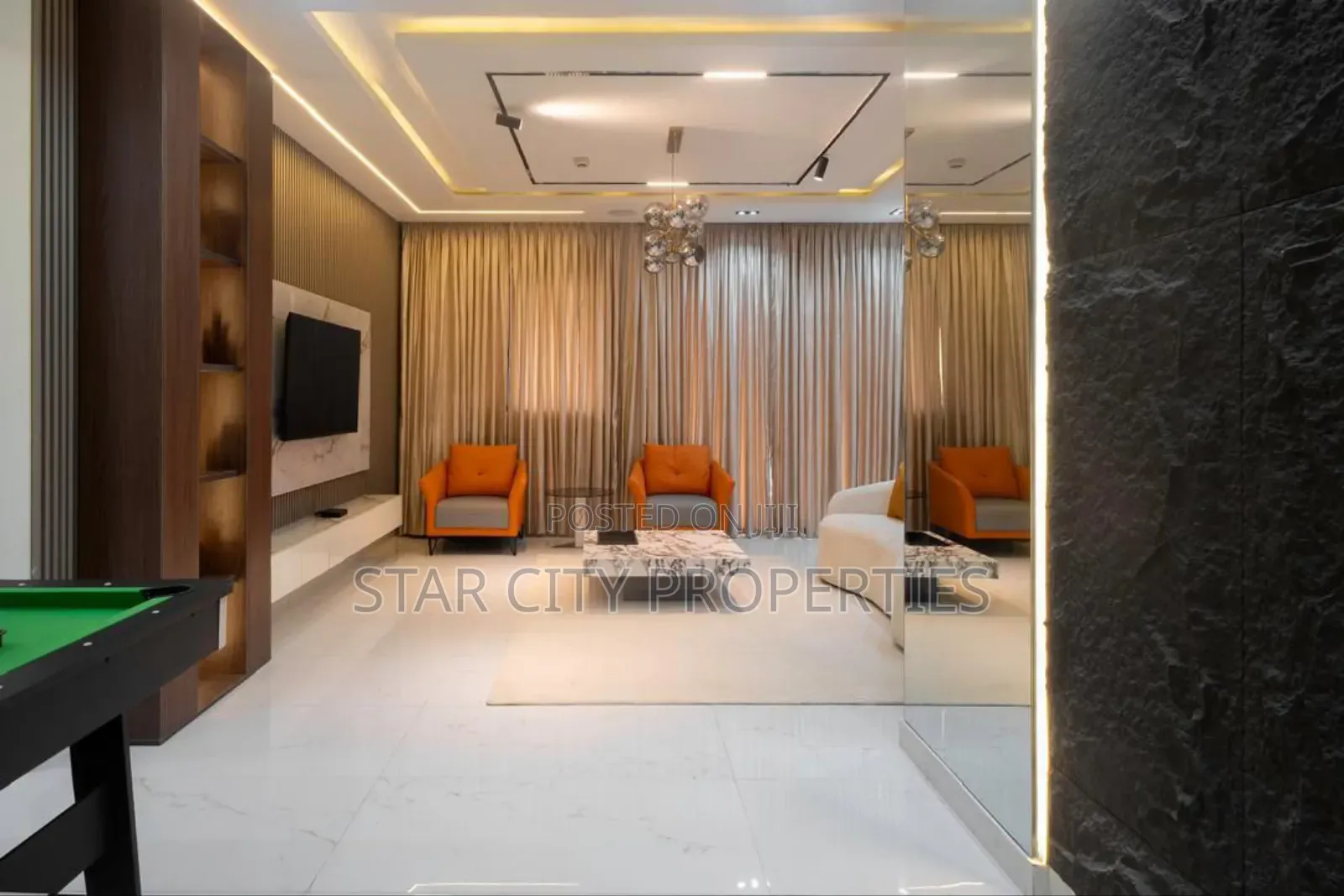 Furnished 3bdrm Apartment in Banana Island for rent in Banana Island