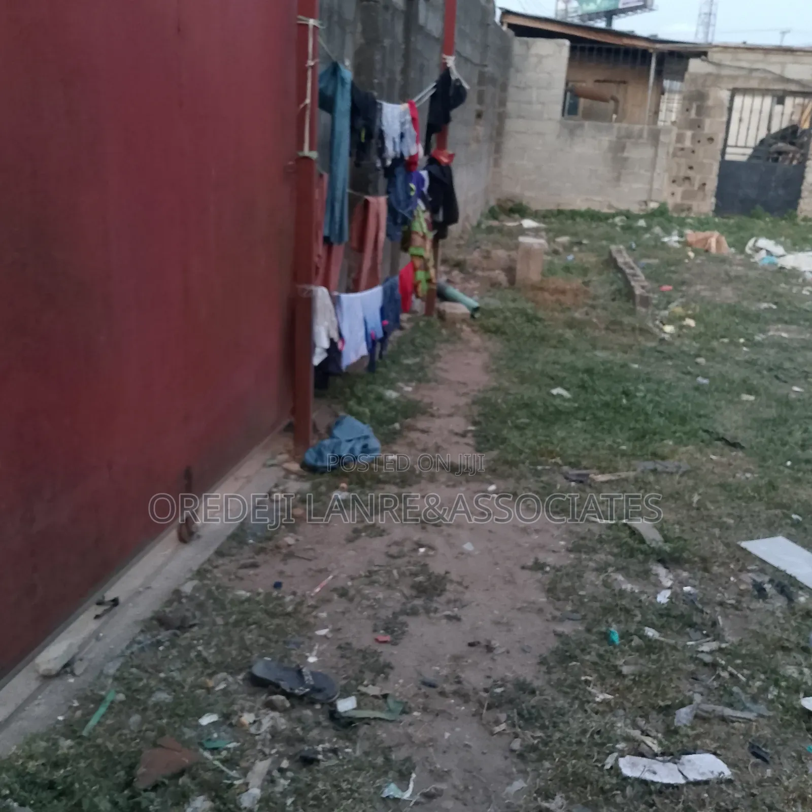 A Fenced Gated 50ft by 70ft in an Estate at Oko Oba in Oko-Oba