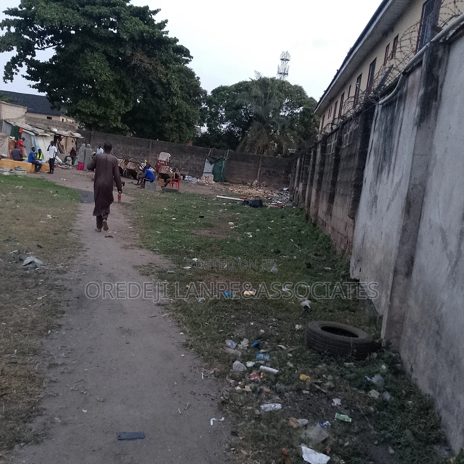 A Fenced Gated 50ft by 70ft in an Estate at Oko Oba in Oko-Oba