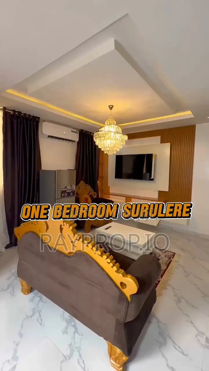 253197ko - 1 Bedroom Shortlet in Surulere in Alaka Estate