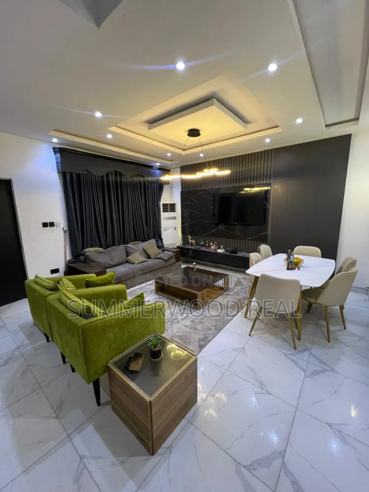 Furnished 3bdrm Duplex in Nike Art Gallery, Ikate for rent in Ikate