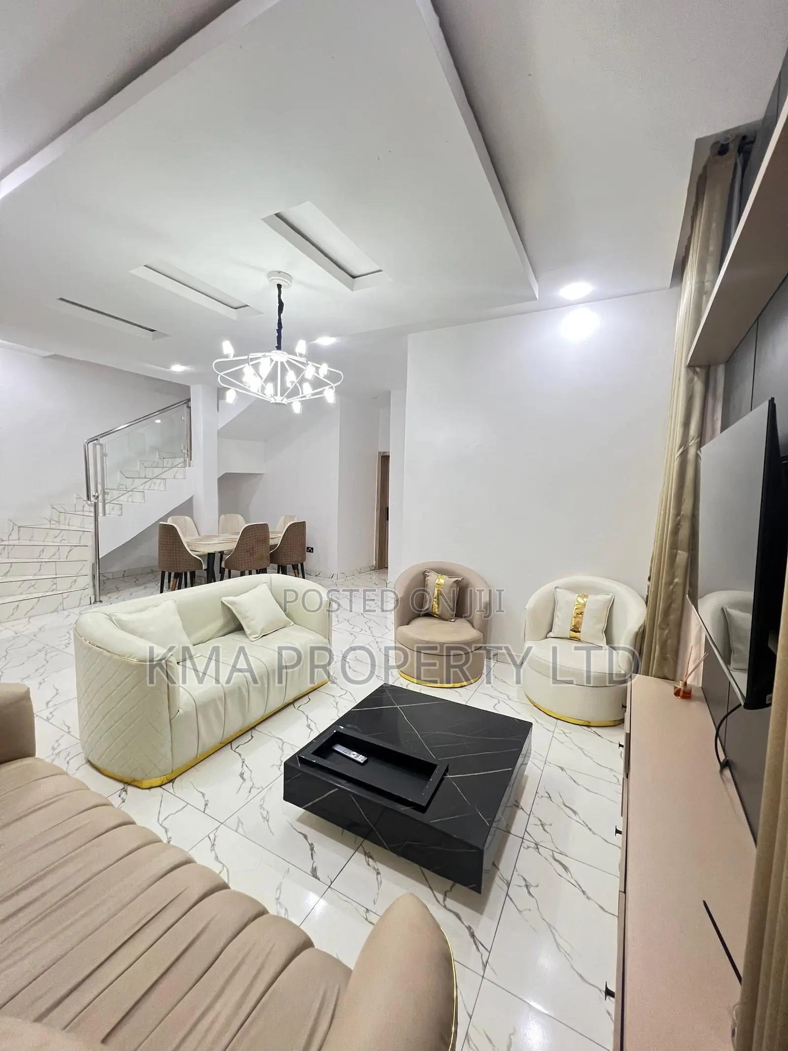 Luxurious 4 Bedroom Duplex With Swimming Pool in Ologolo