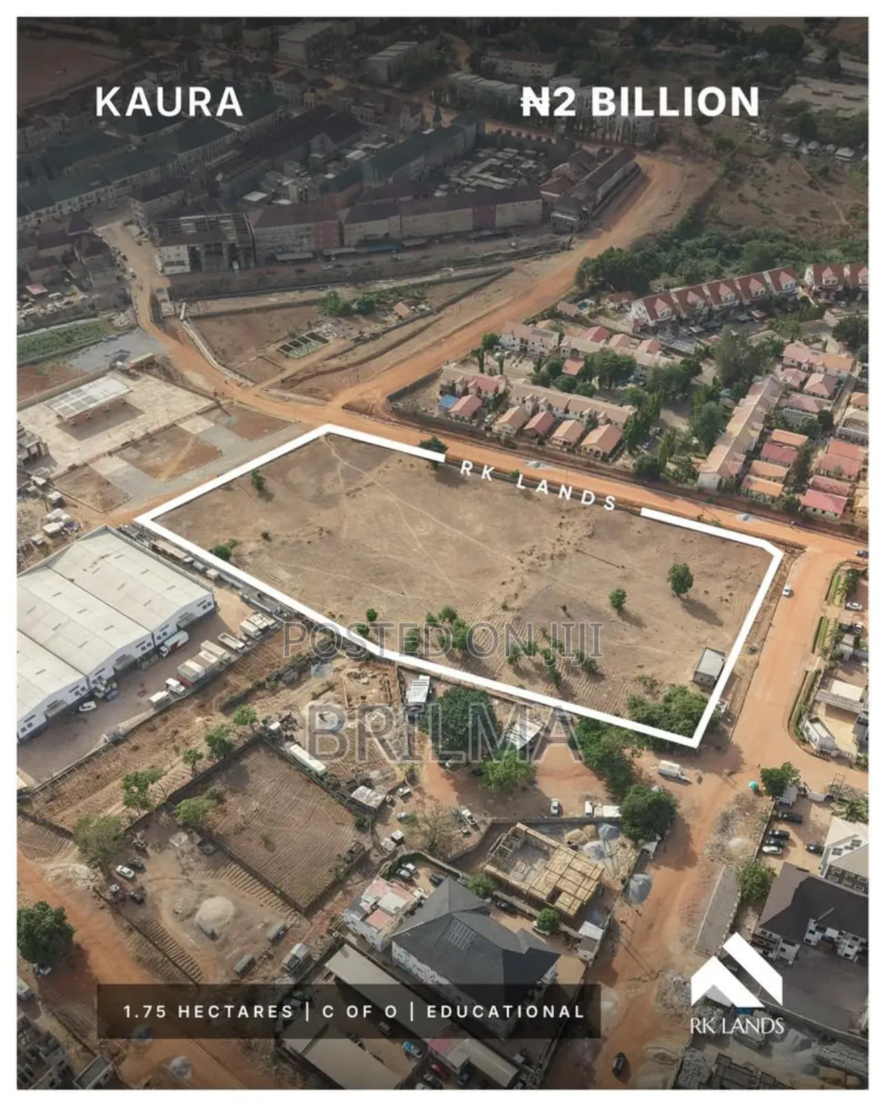 1.75 Hectare of Land in Kaura for Sale! in Kaura