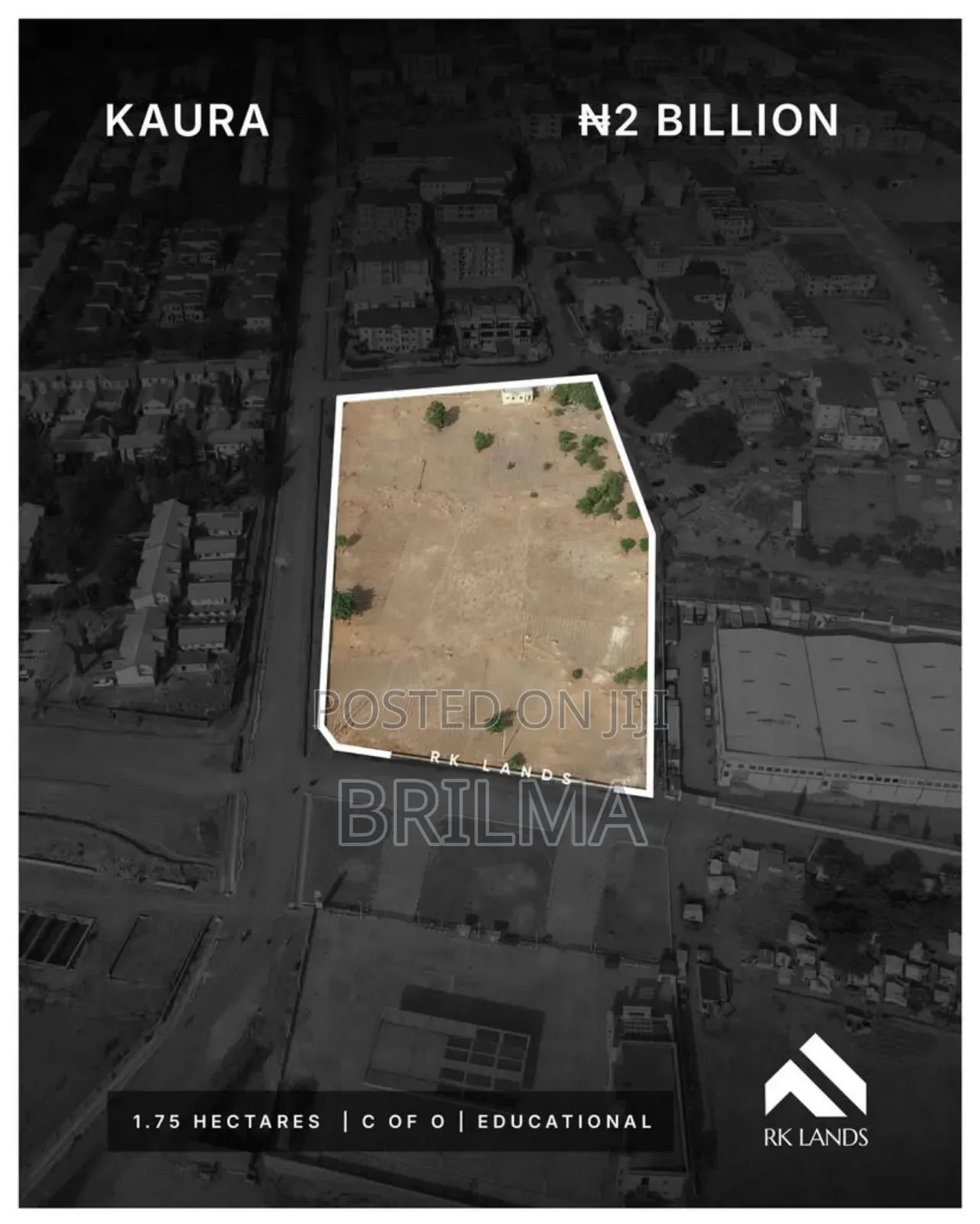 1.75 Hectare of Land in Kaura for Sale! in Kaura