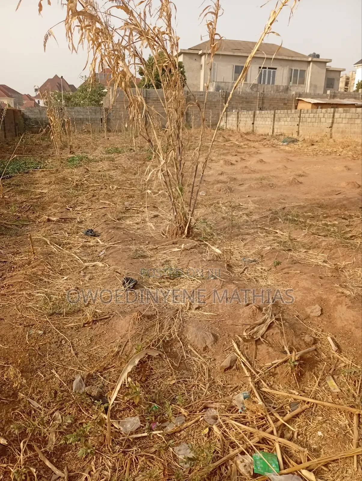 A 700sqm Land at Apo Resettlement by Fha Fence Guzape,(C of O R of O ) in Zone B