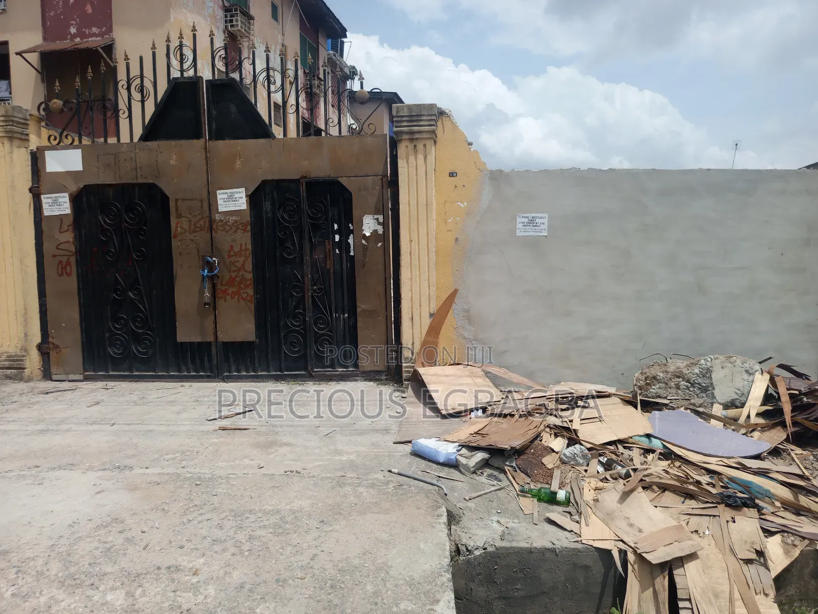 Gated Land in a Nice Estate at Ire-Akari Estate for Sale in Ire Akari