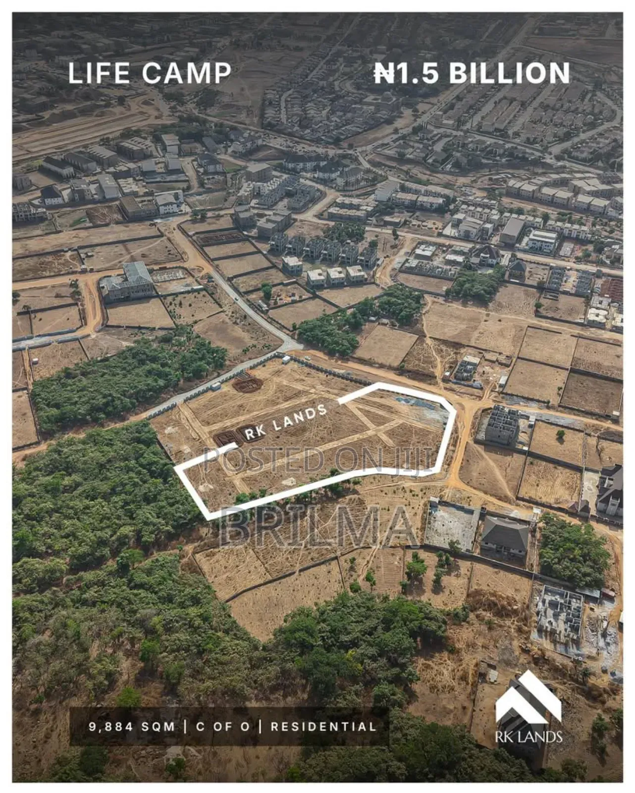 Land in Lifecamp for Sale in Life Camp