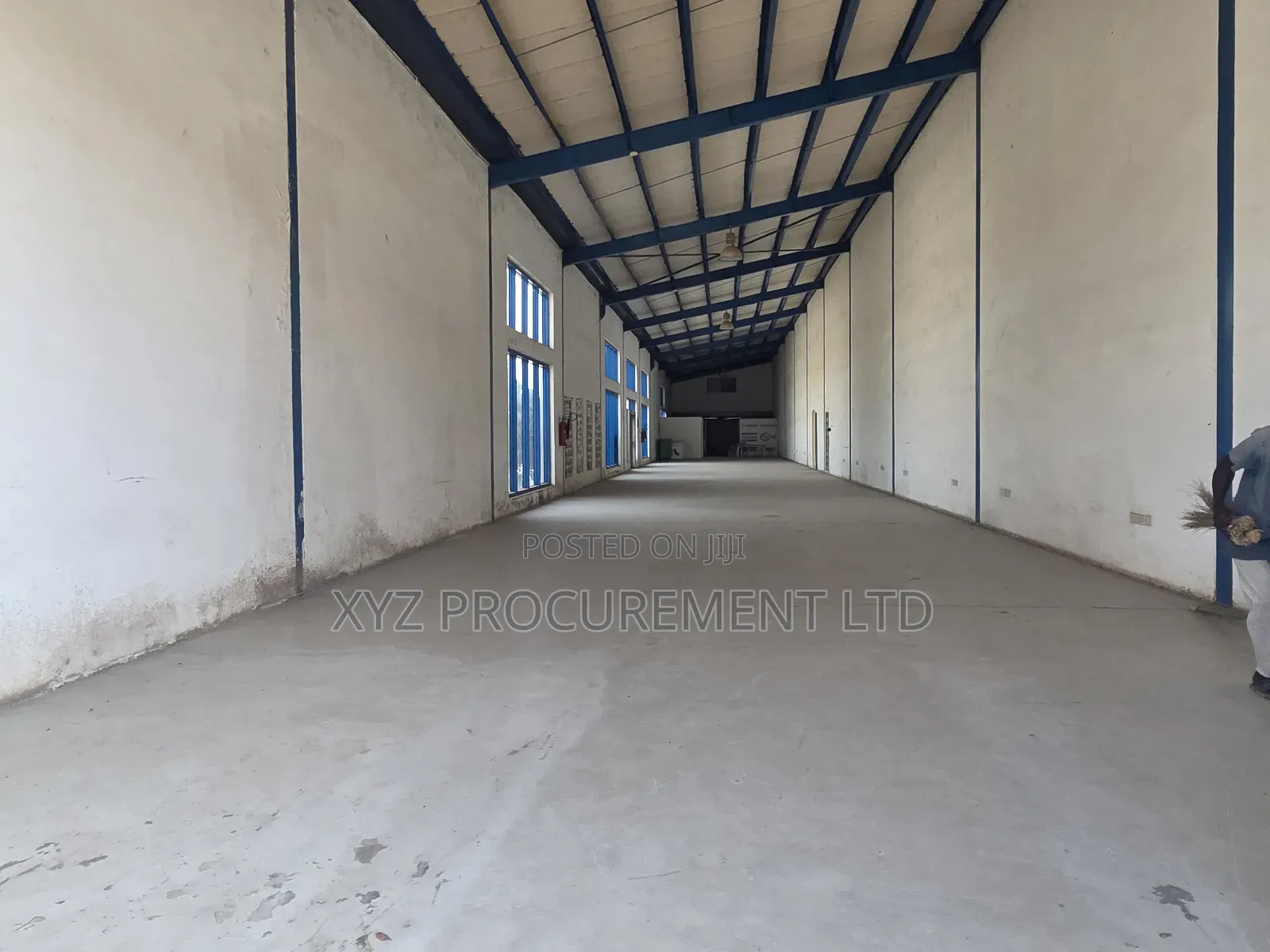 2,700 Self Compound Warehouse, With 3 Bed Bungalow and Generator in Idu Industrial