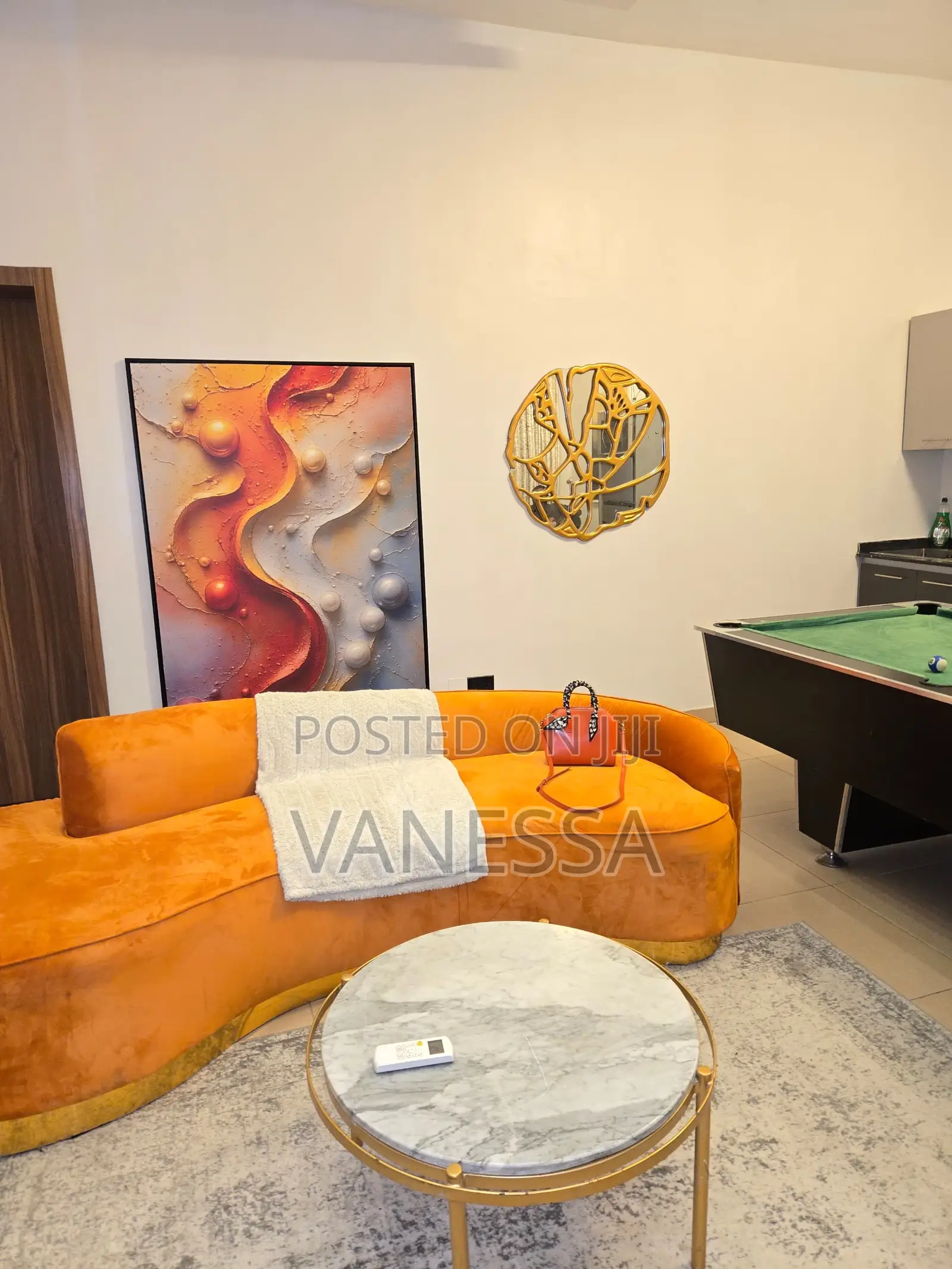 Spacious 1bedroom Apartment Lekki Phase1 With Snooker and Ps5 in Lekki Phase 1