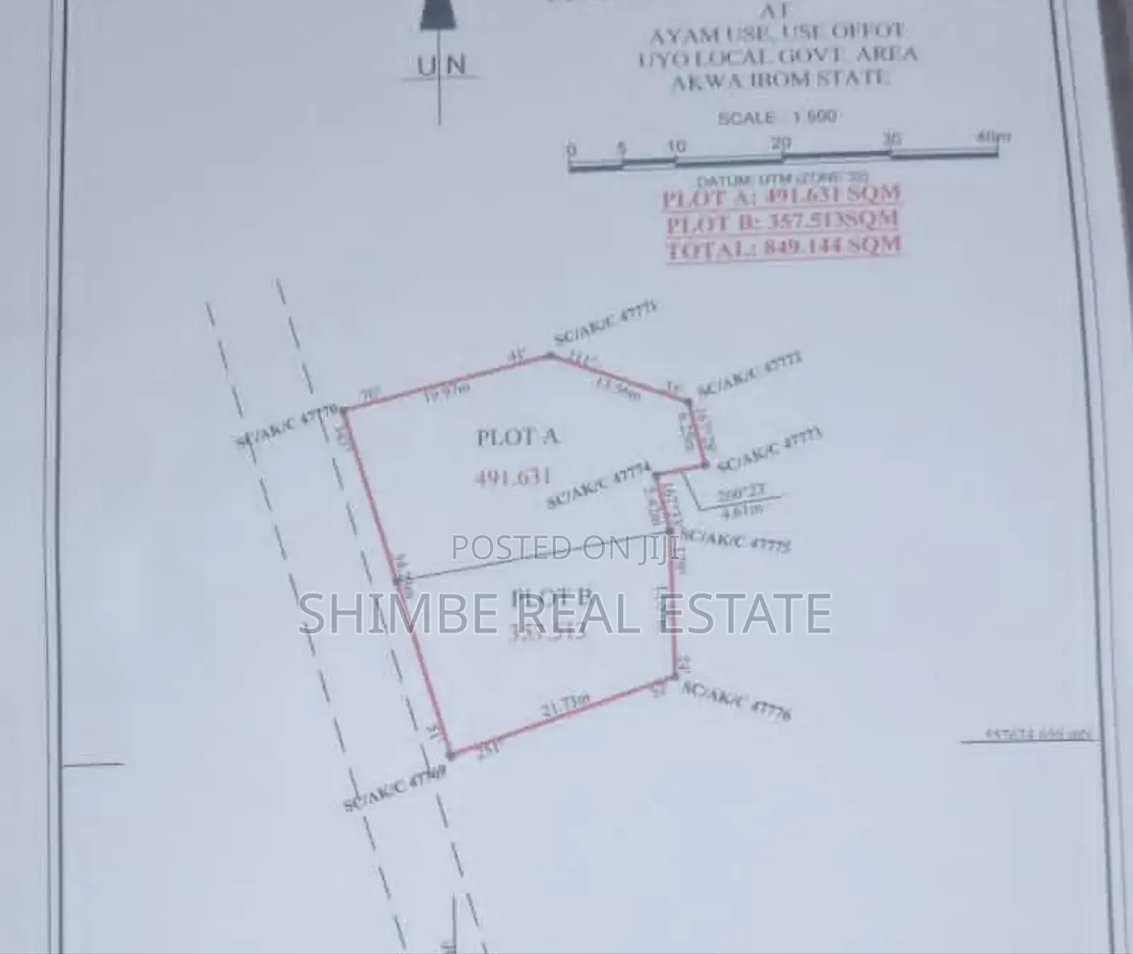 Land for Sell in Uyo
