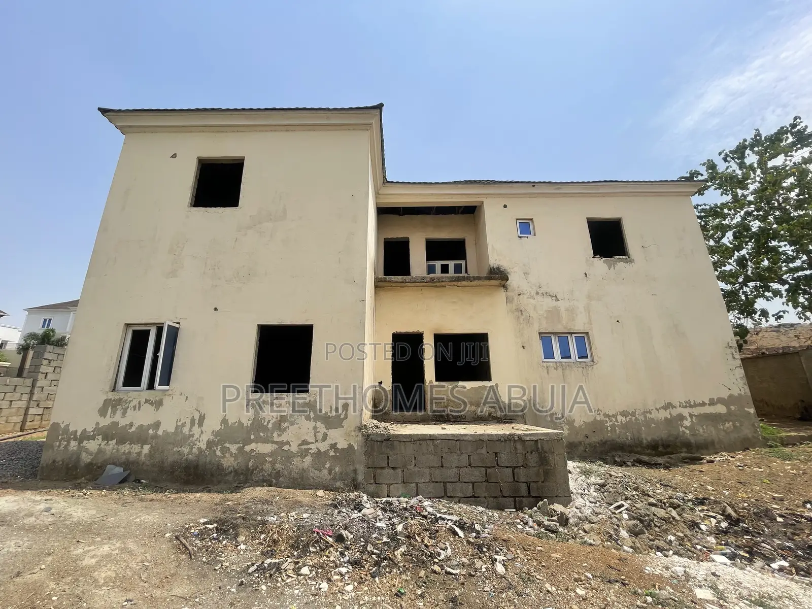 6 Bedrooms Advance Carcass in Asokoro
